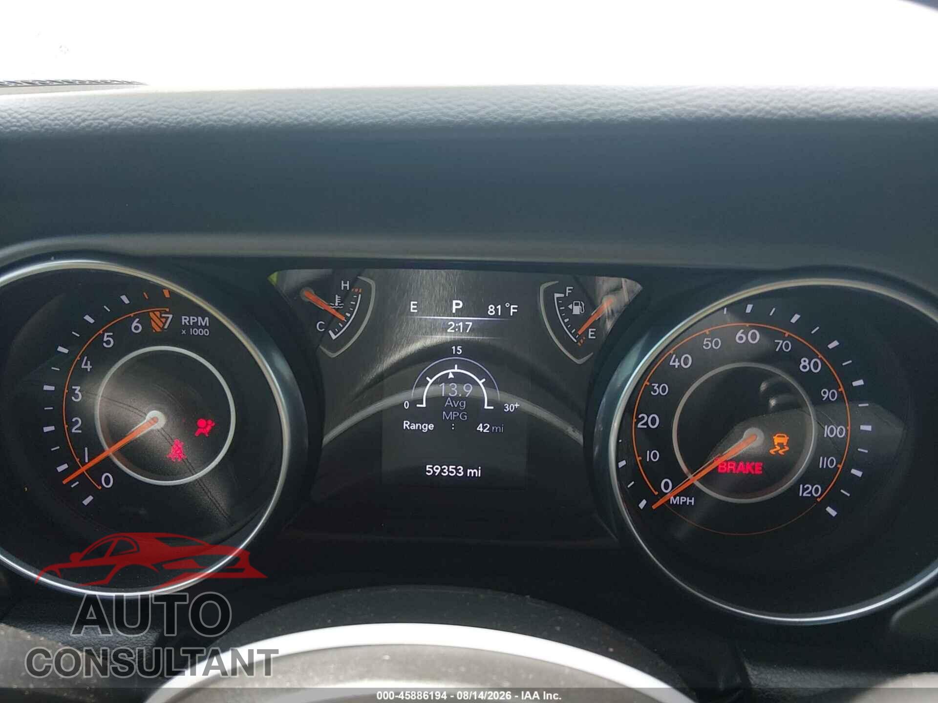 JEEP GLADIATOR 2023 - 1C6HJTAGXPL500678