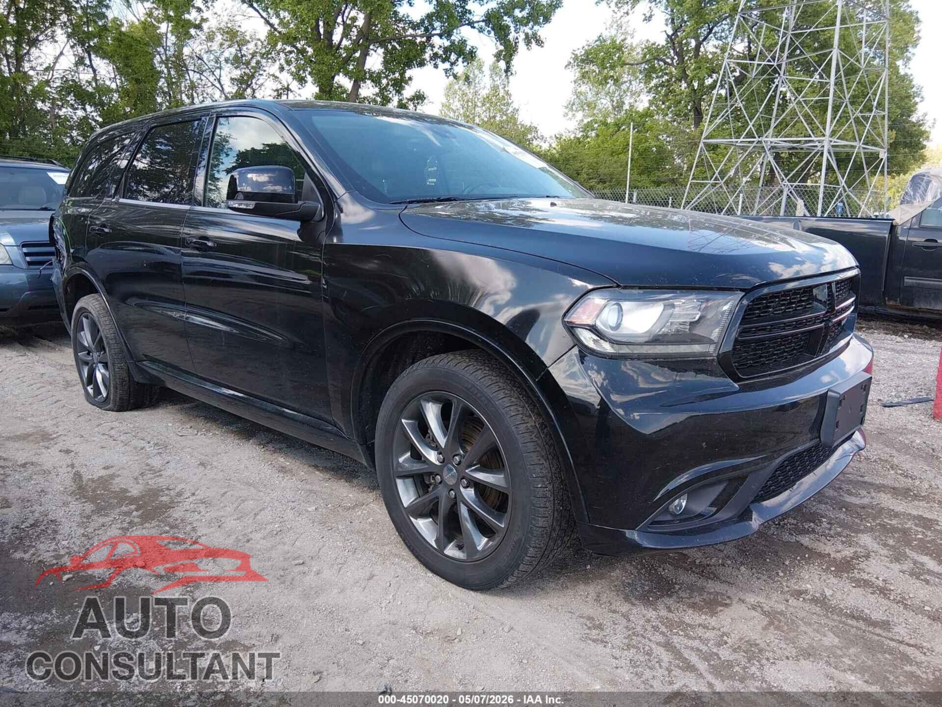 DODGE DURANGO 2017 - 1C4RDJDG4HC917798