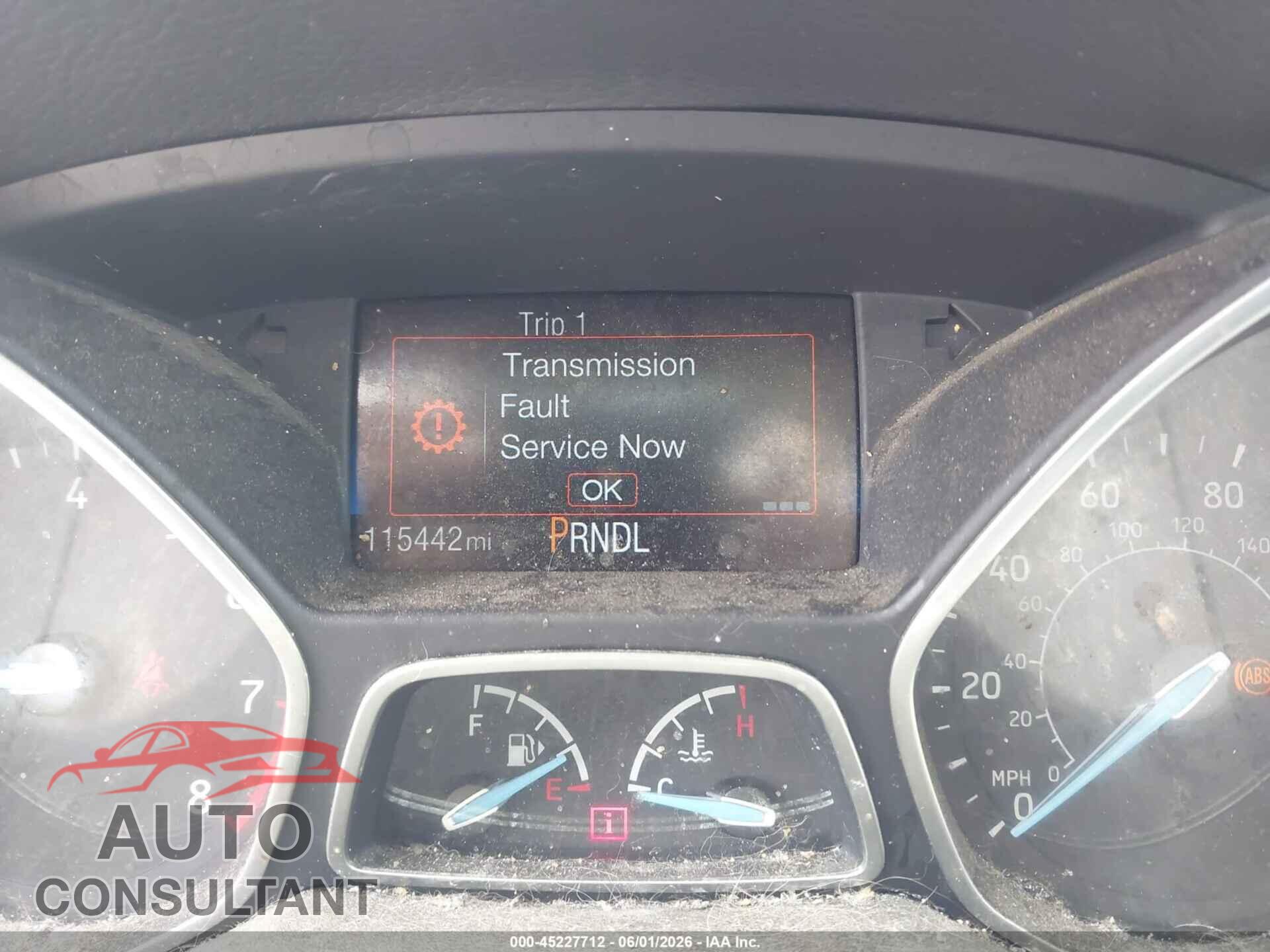 FORD FOCUS 2016 - 1FADP3E23GL219901
