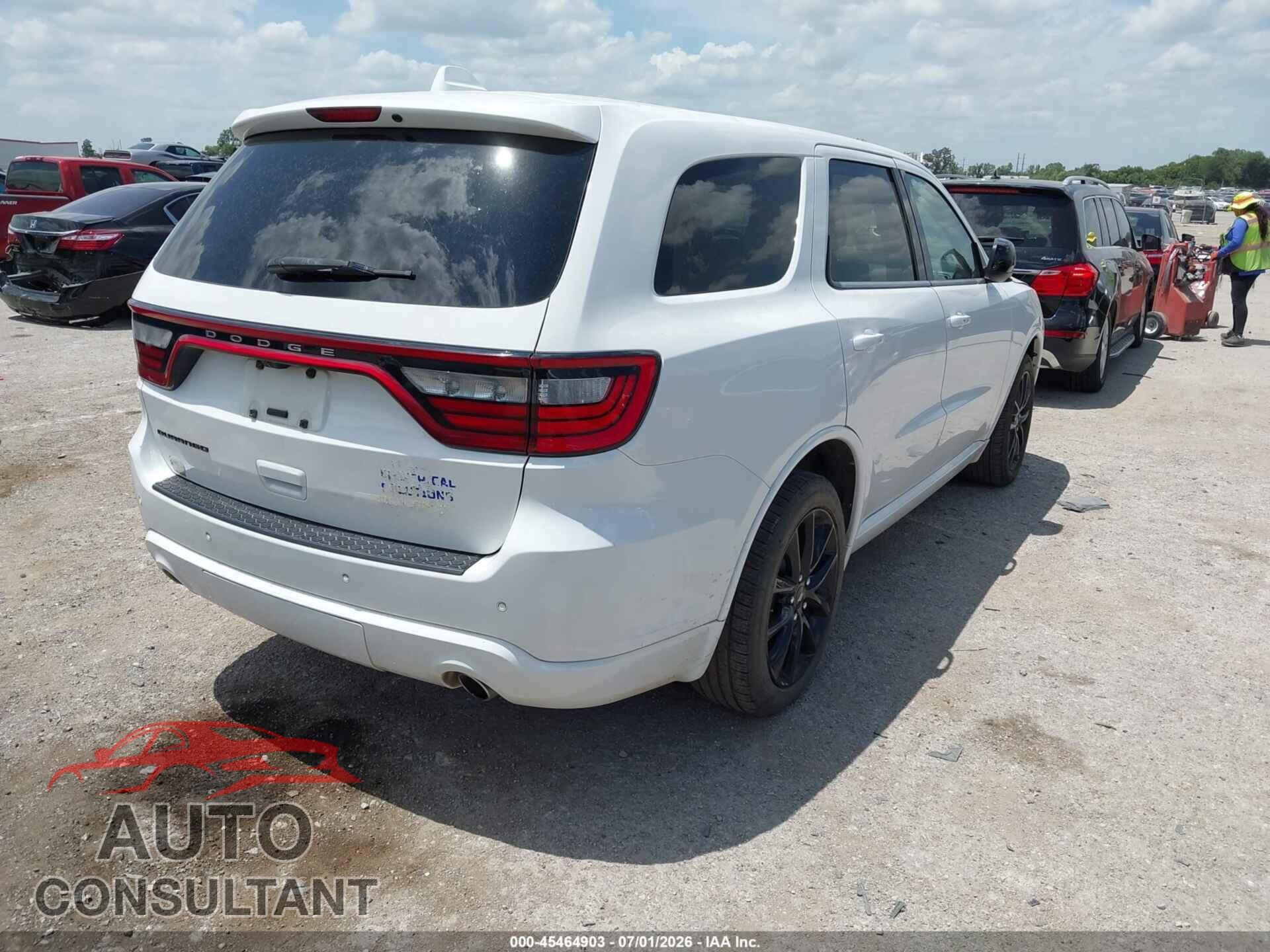 DODGE DURANGO 2019 - 1C4RDHAG9KC847591