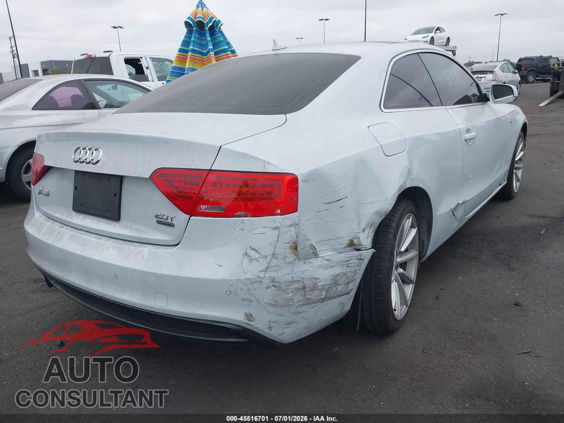 AUDI A5 2017 - WAUD2AFR1HA001376