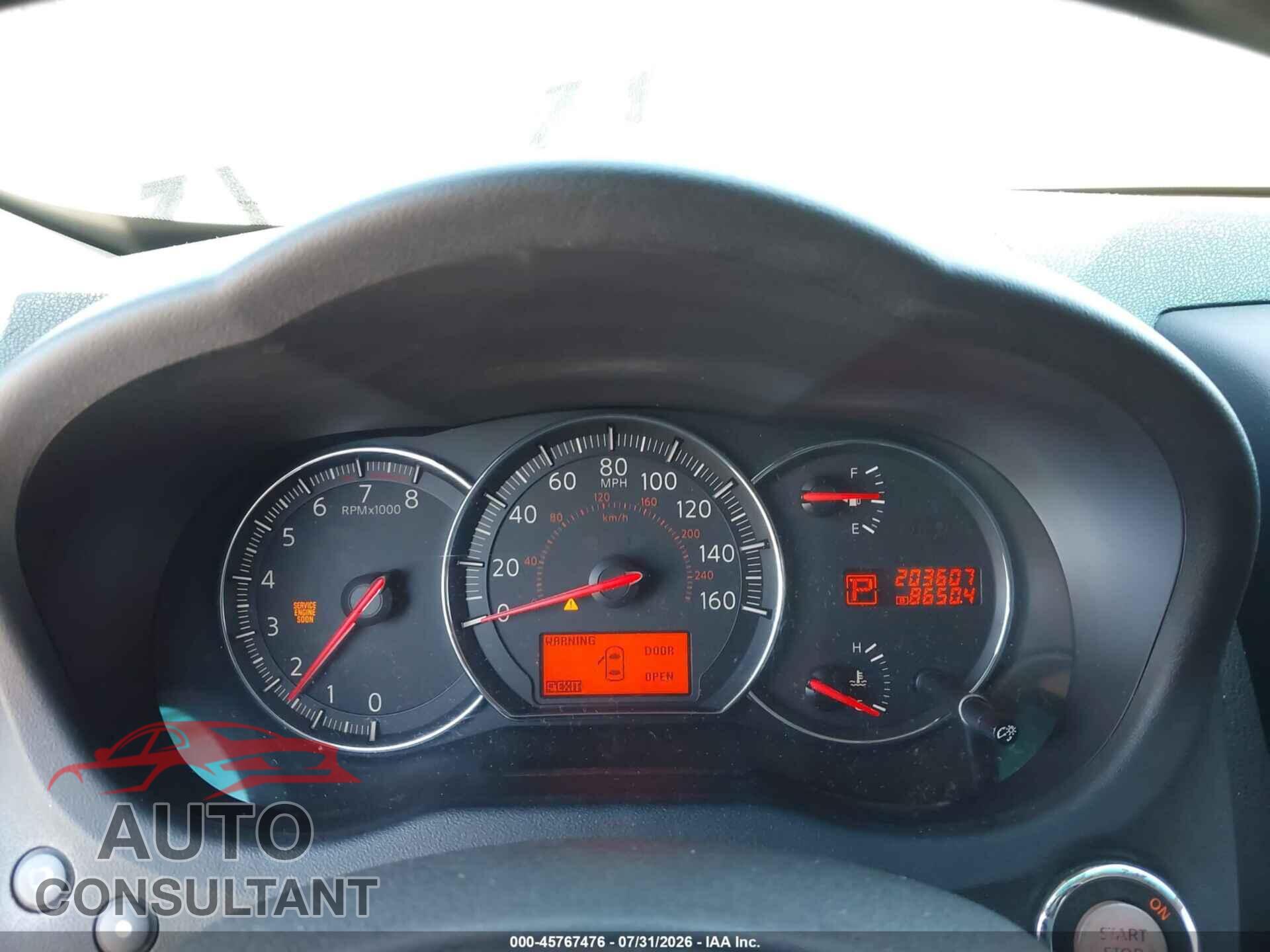 NISSAN MAXIMA 2011 - 1N4AA5AP2BC828164