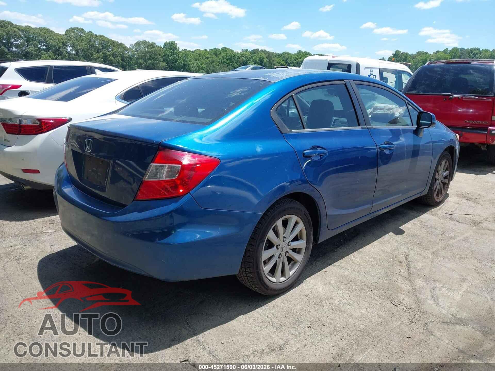 HONDA CIVIC 2012 - 2HGFB2F80CH502232