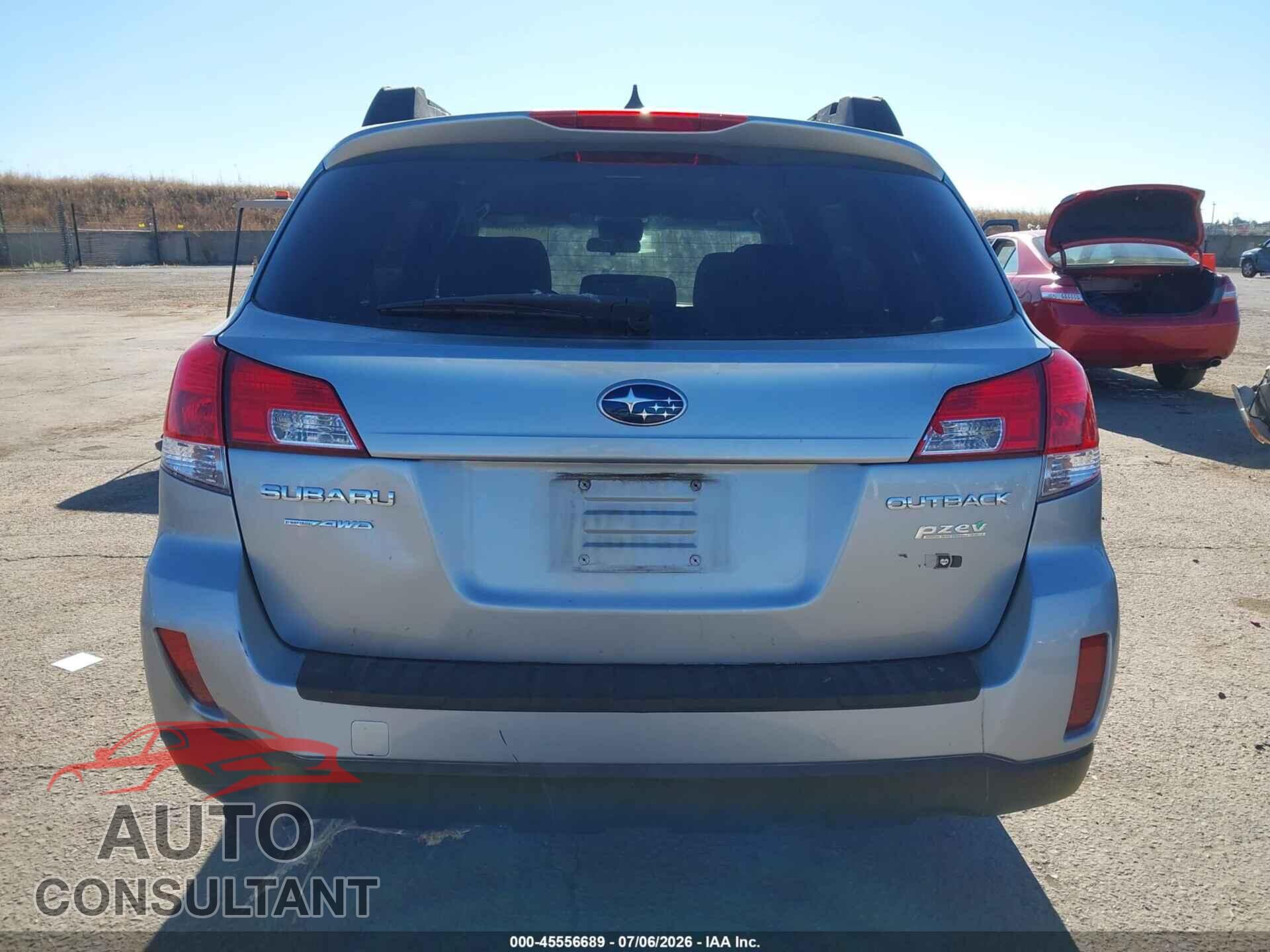 SUBARU OUTBACK 2014 - 4S4BRBCC2E3202680