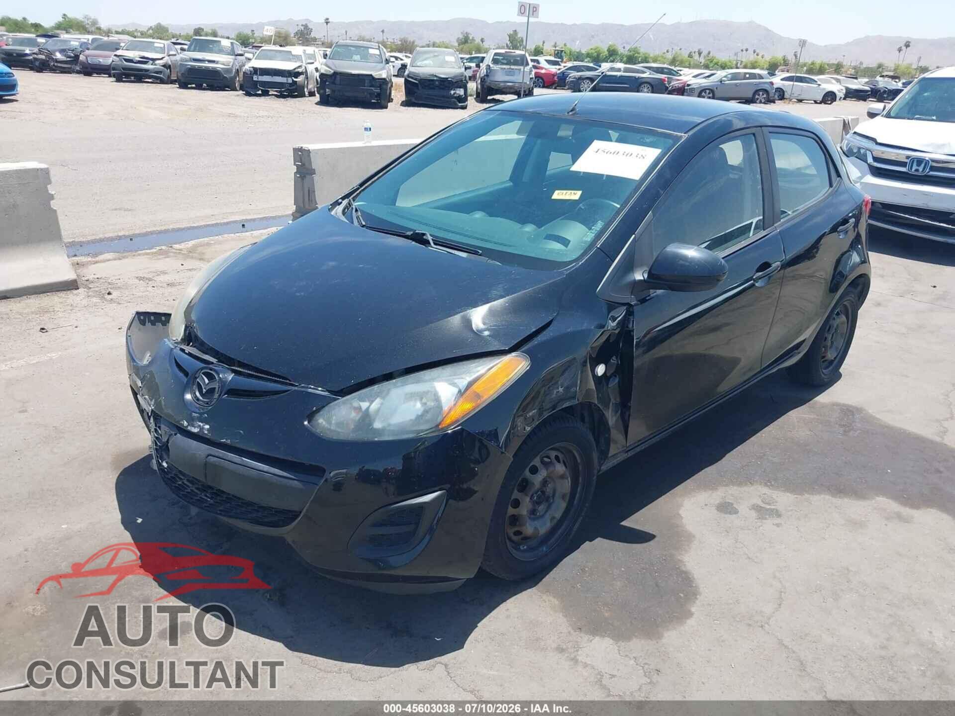 MAZDA MAZDA2 2012 - JM1DE1KZ2C0145159
