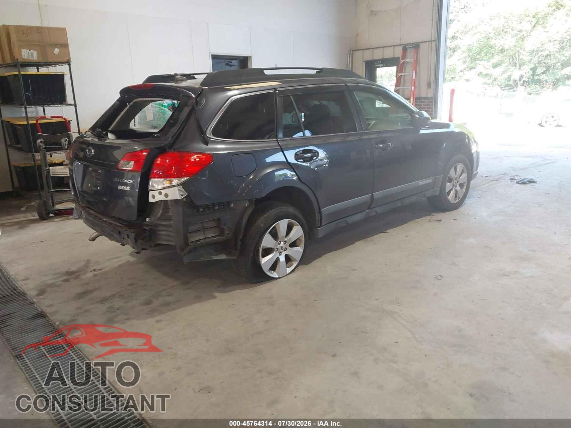 SUBARU OUTBACK 2012 - 4S4BRBLC5C3236349