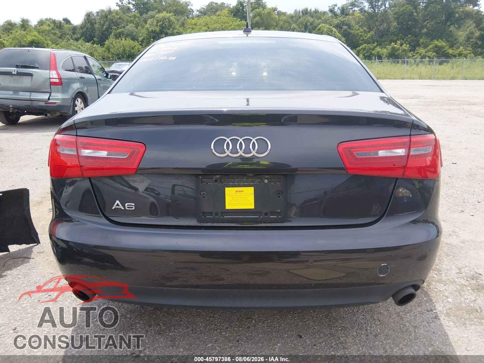 AUDI A6 2013 - WAUGFAFC0DN081009