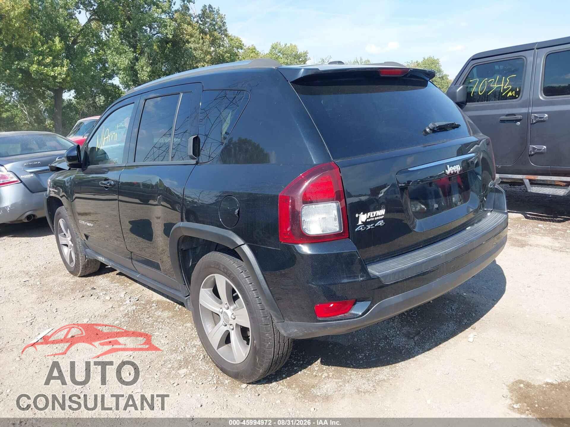 JEEP COMPASS 2017 - 1C4NJDEB5HD177698