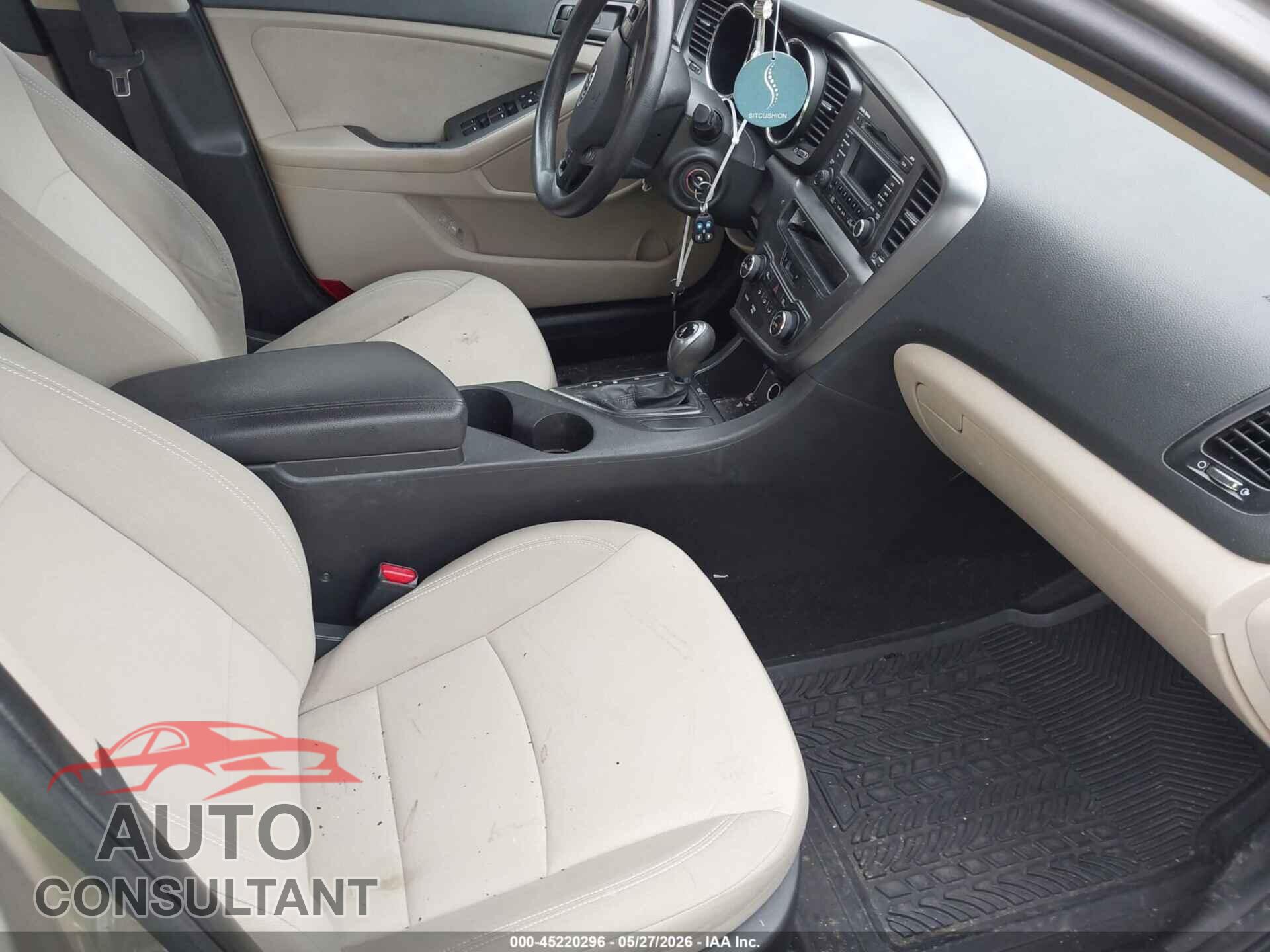 KIA OPTIMA 2012 - KNAGM4A72C5283852