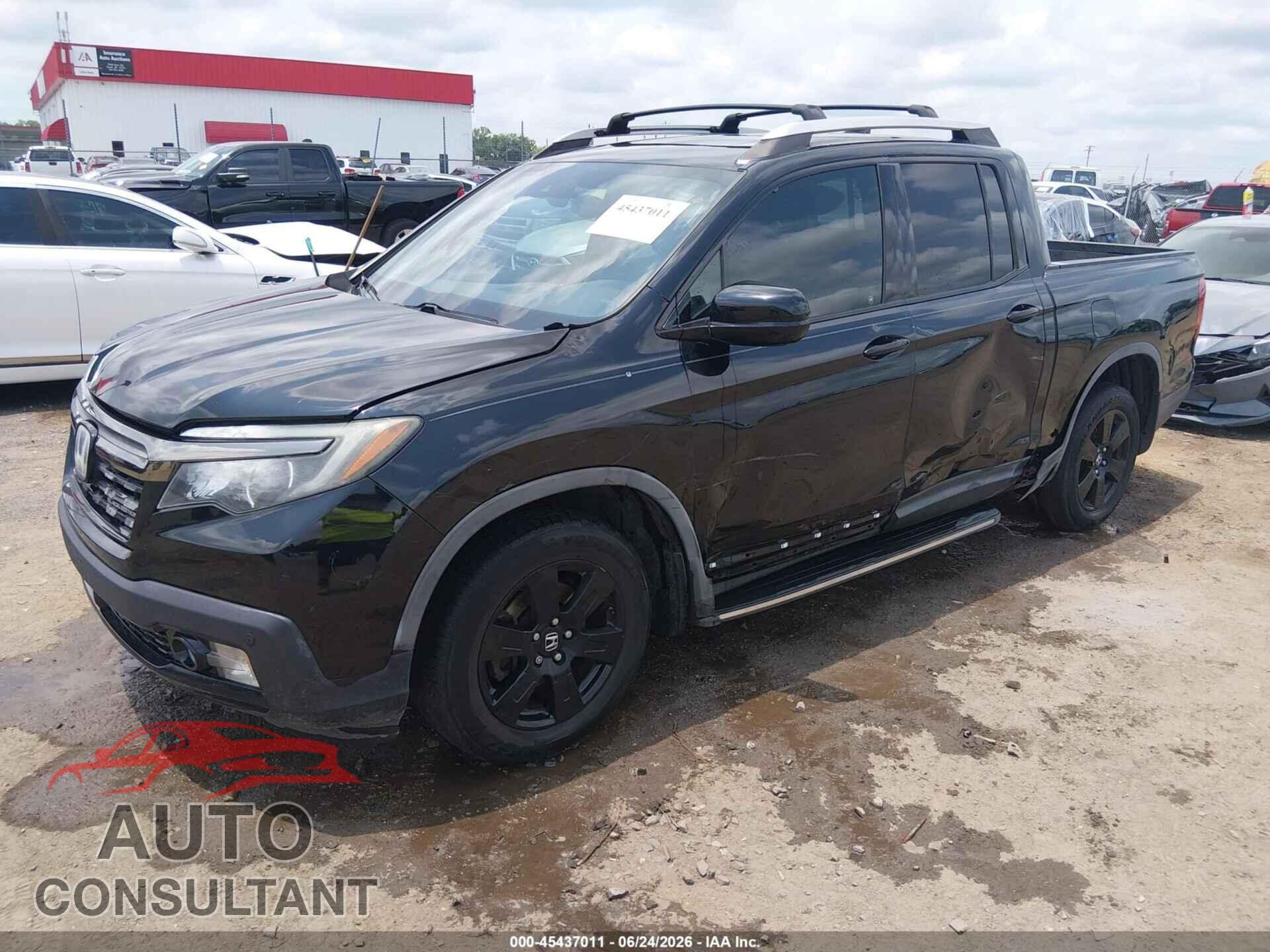 HONDA RIDGELINE 2017 - 5FPYK3F8XHB016125