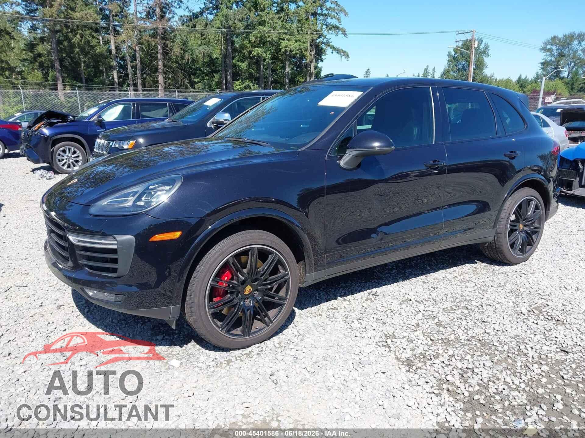 PORSCHE CAYENNE 2016 - WP1AC2A29GLA88402