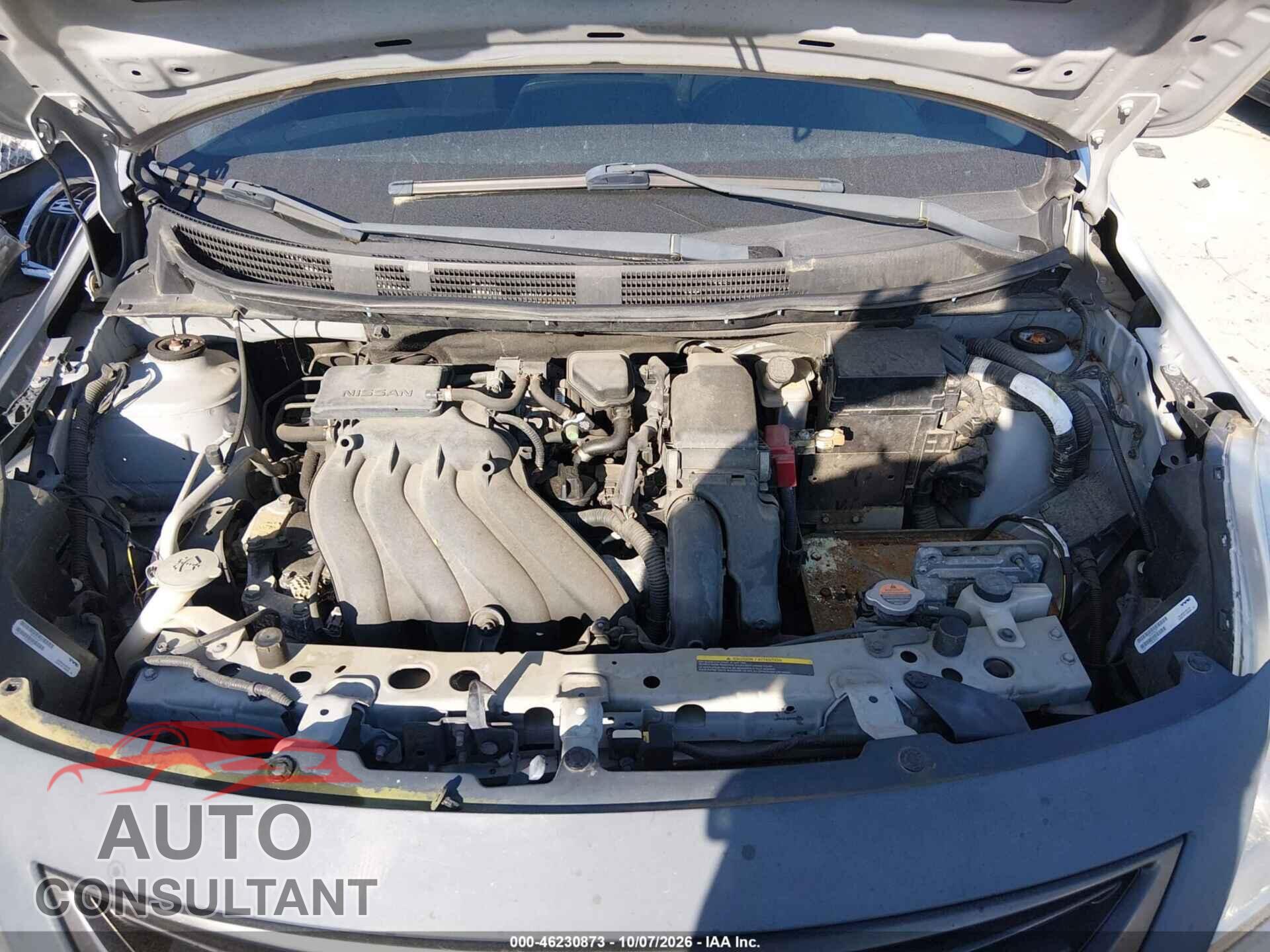 NISSAN VERSA 2012 - 3N1CN7AP8CL860421
