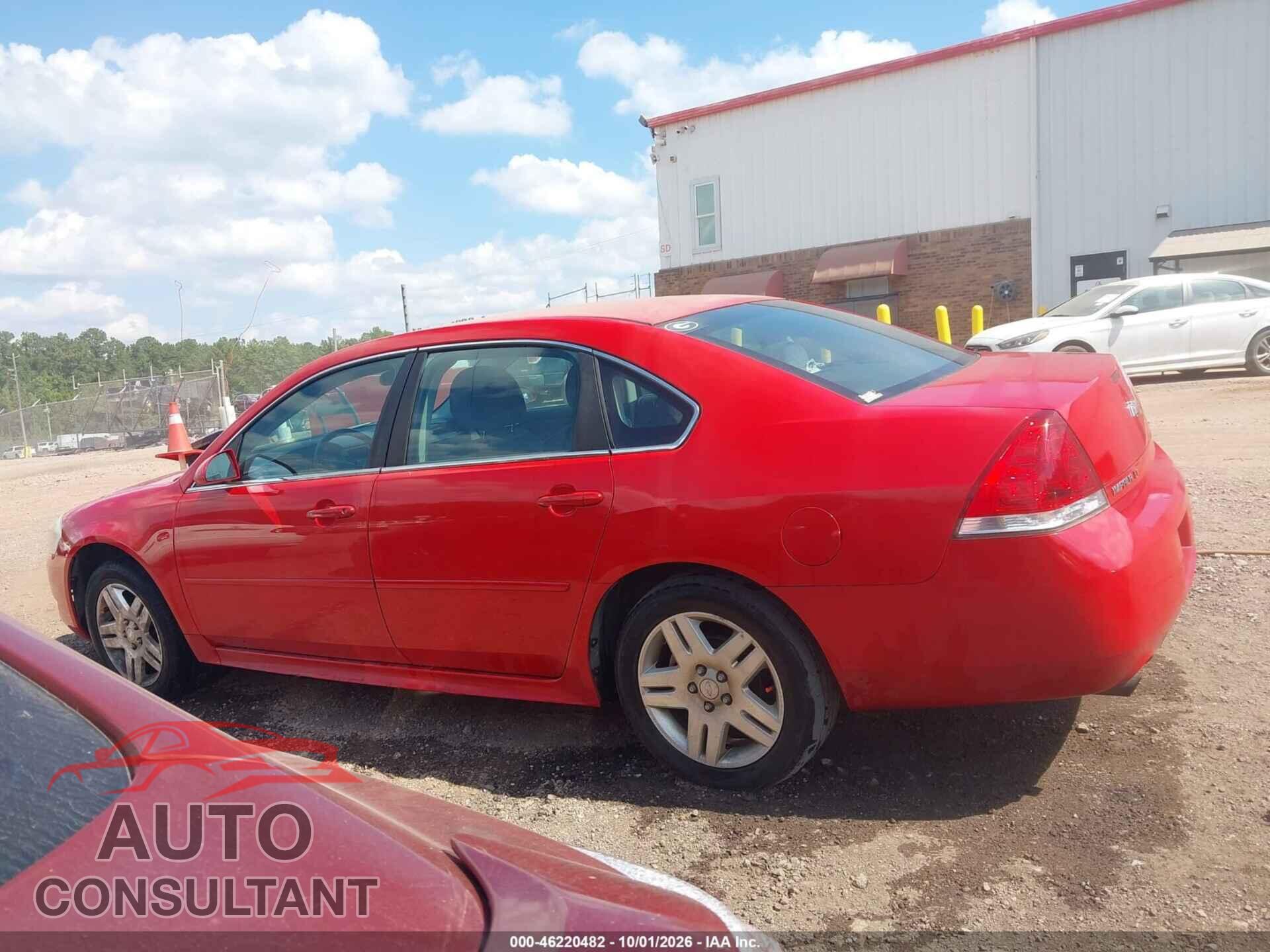 CHEVROLET IMPALA 2012 - 2G1WG5E34C1221141