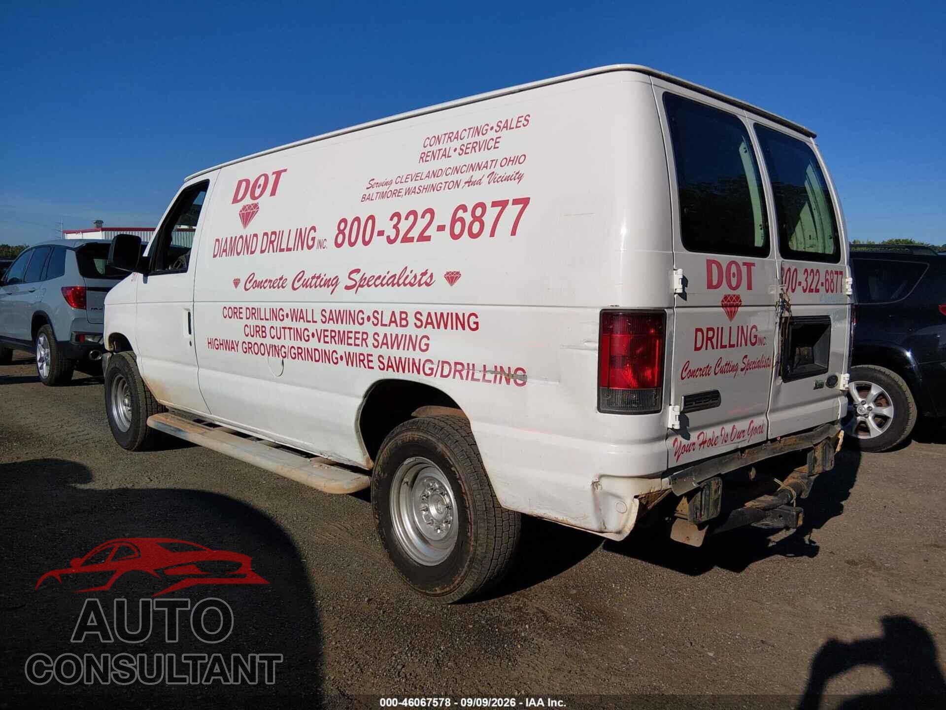 FORD E-250 2009 - 1FTNE24W79DA34024