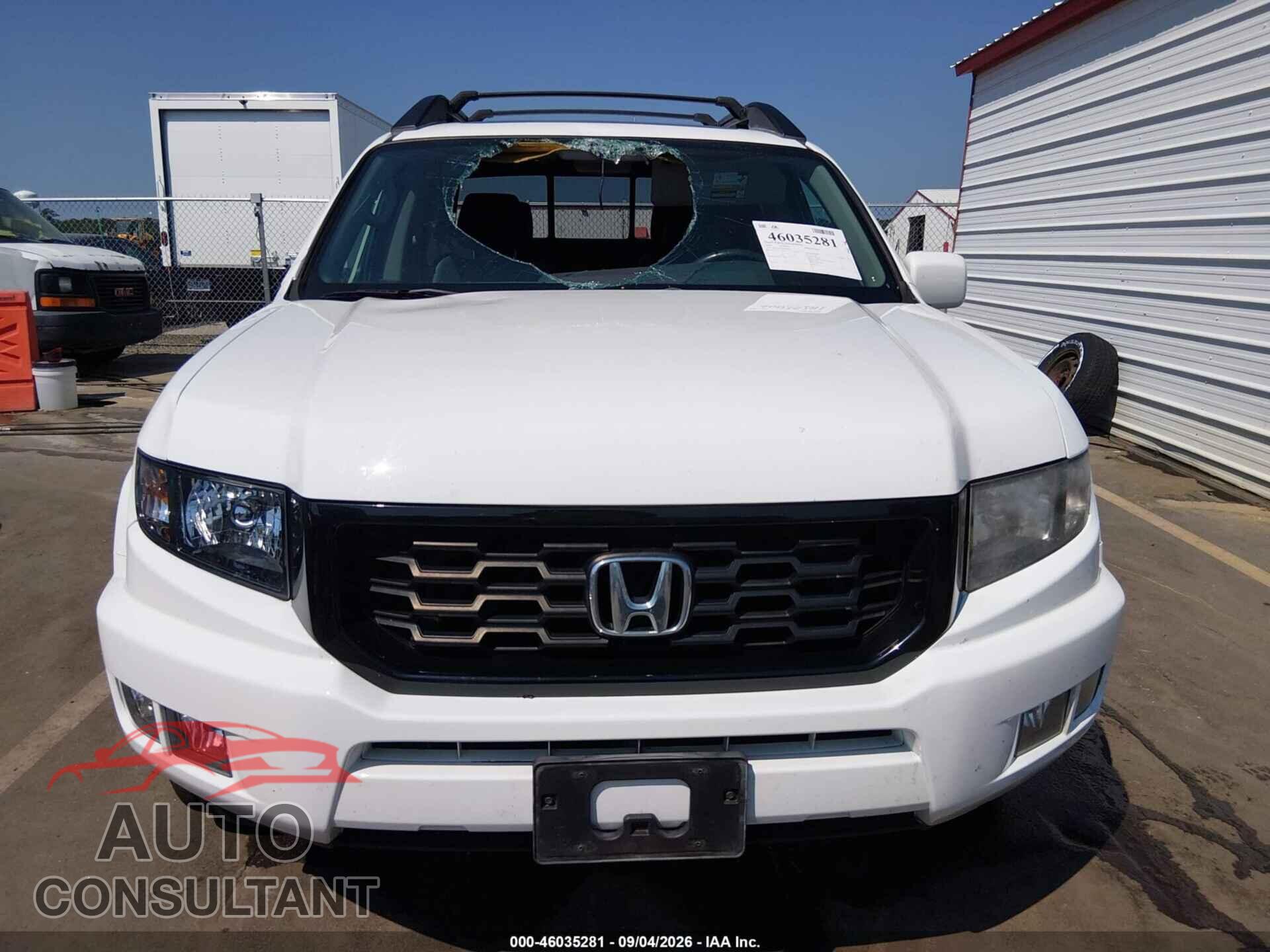 HONDA RIDGELINE 2014 - 5FPYK1F69EB007592