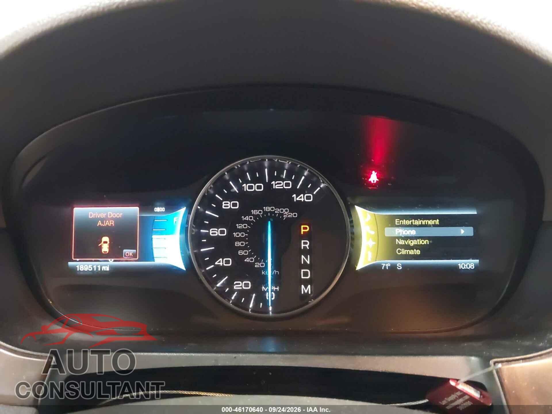 FORD EDGE 2011 - 2FMDK4KC7BBB14603