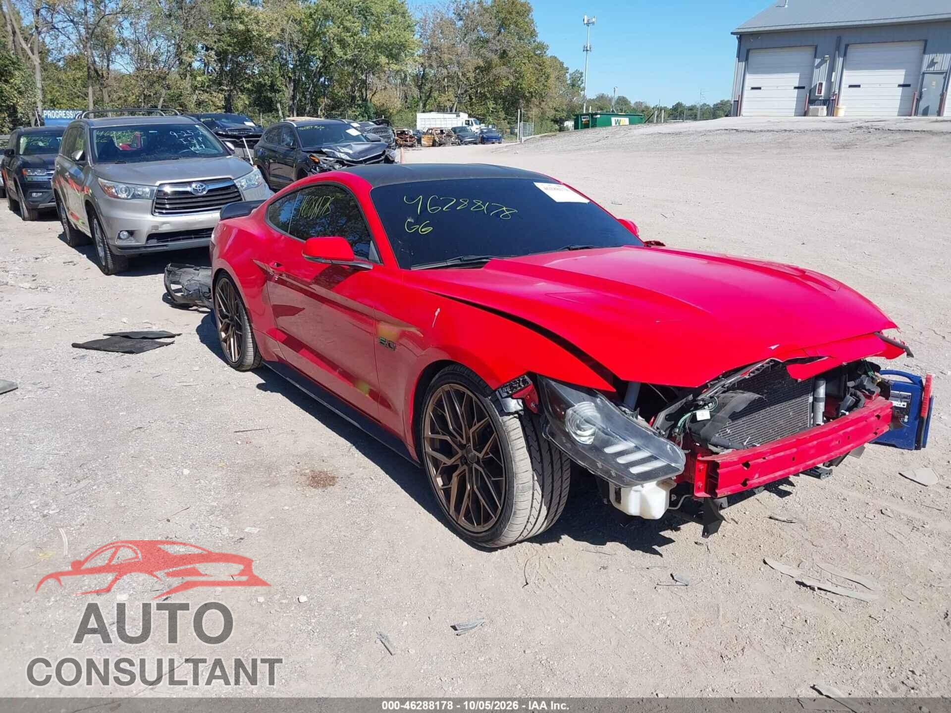 FORD MUSTANG 2015 - 1FA6P8CF3F5407641
