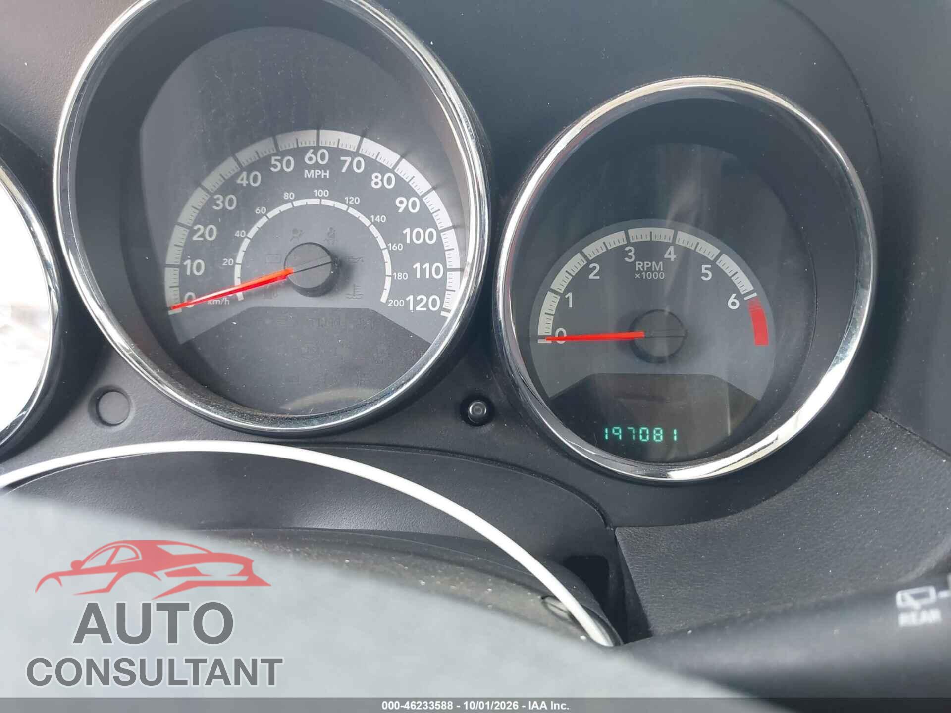 DODGE CALIBER 2012 - 1C3CDWDA6CD536007