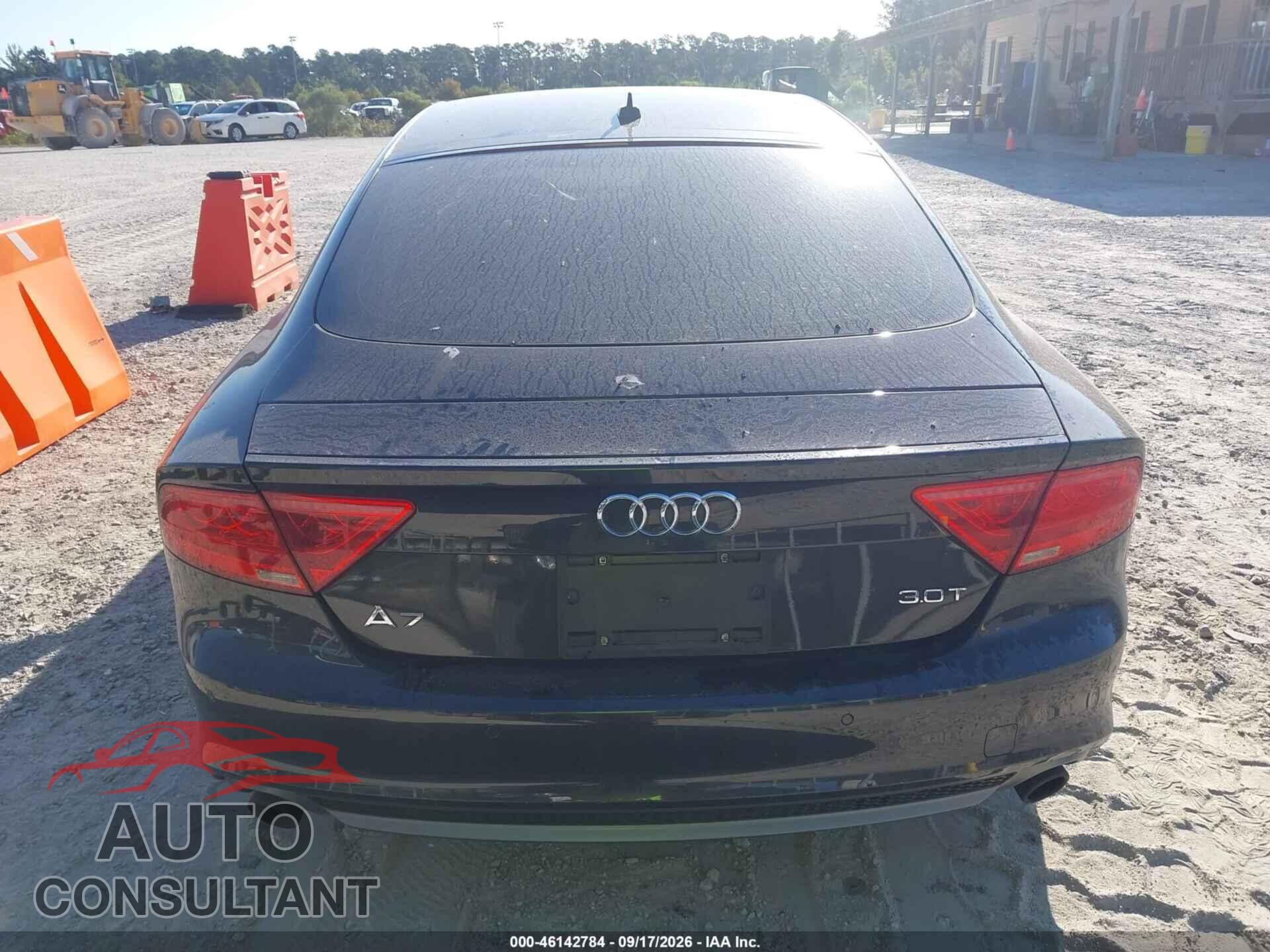 AUDI A7 2012 - WAU2GAFC9CN080950