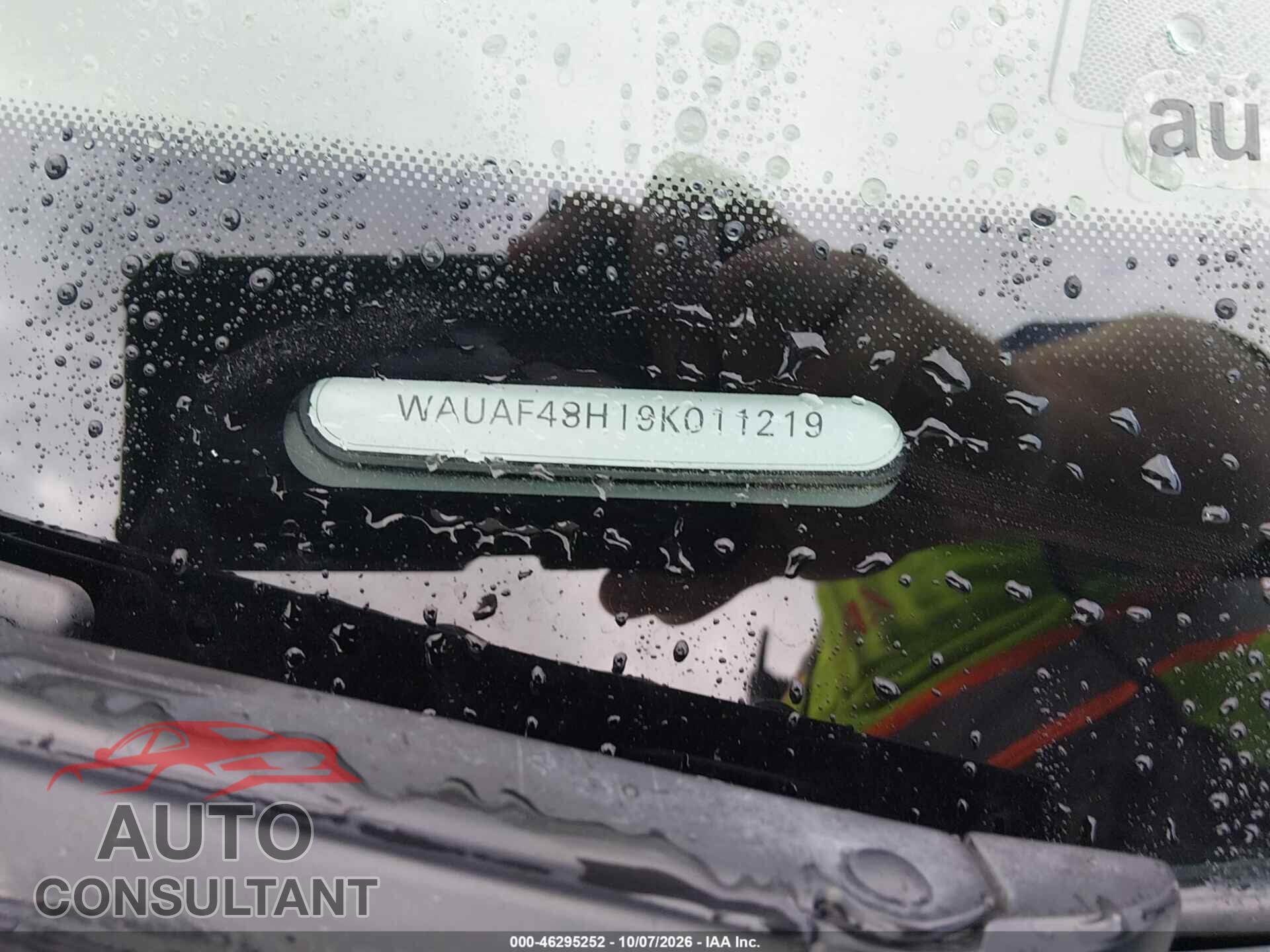 AUDI A4 2009 - WAUAF48H19K011219