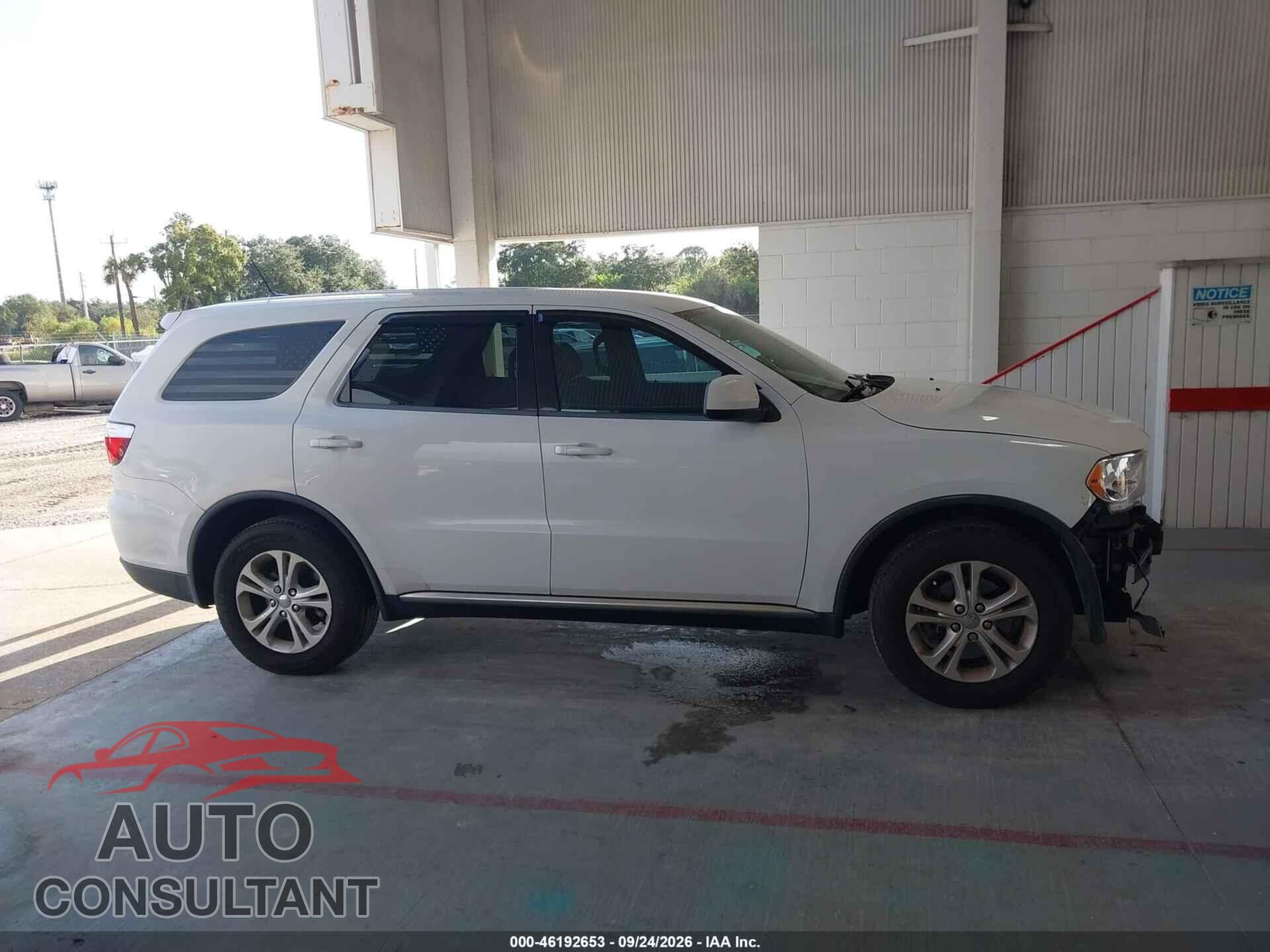 DODGE DURANGO 2013 - 1C4RDHAG6DC652857