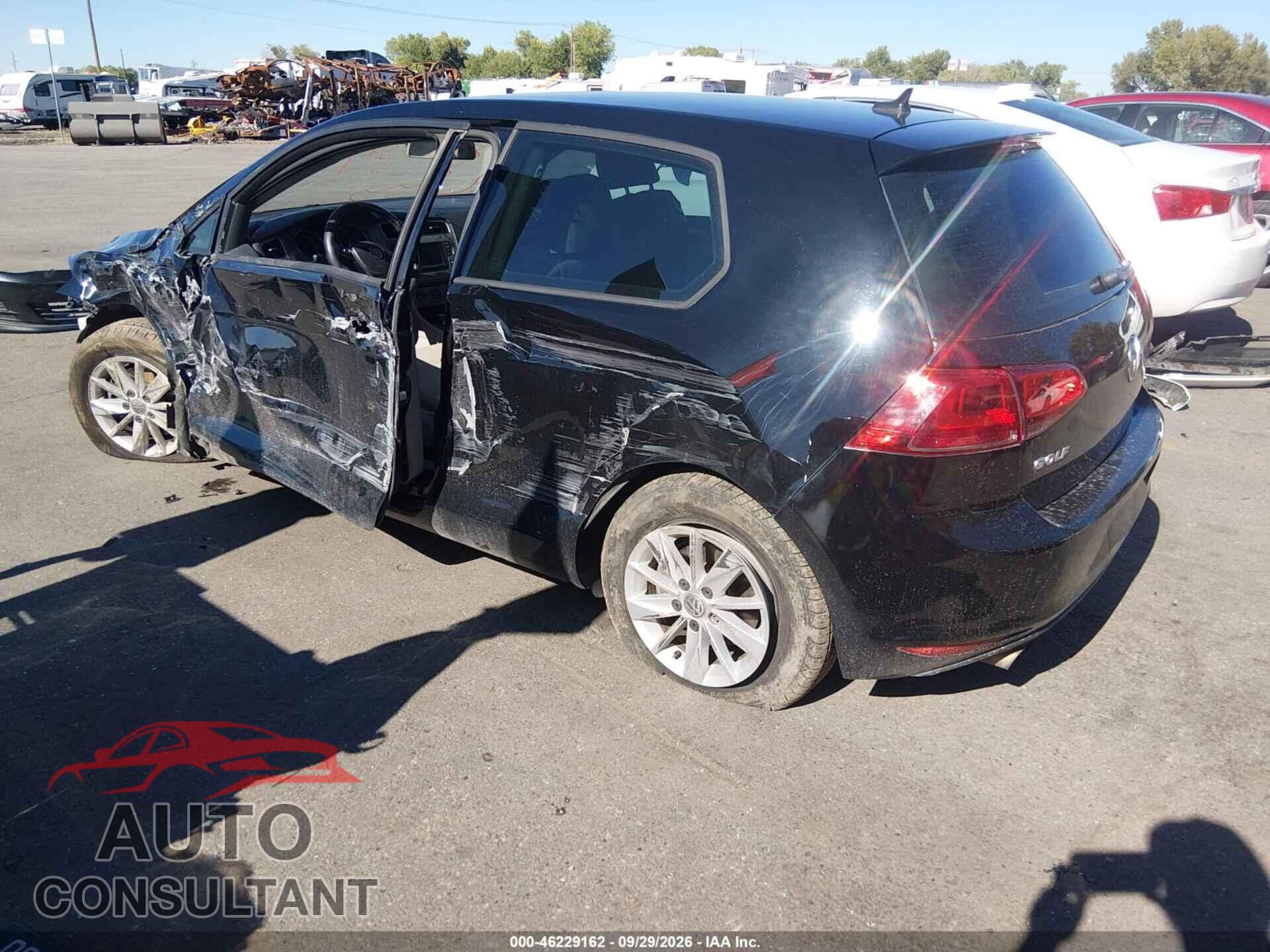 VOLKSWAGEN GOLF 2015 - 3VW917AU6FM077666