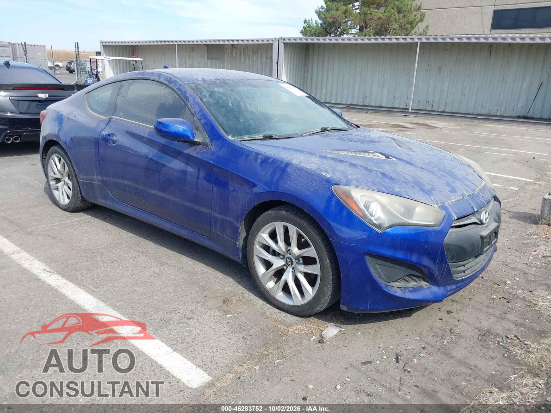 HYUNDAI GENESIS 2013 - KMHHT6KD2DU093997