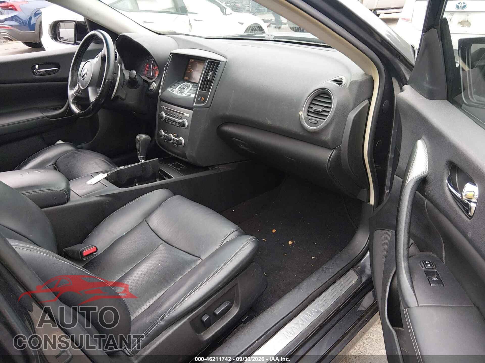 NISSAN MAXIMA 2011 - 1N4AA5AP1BC848163