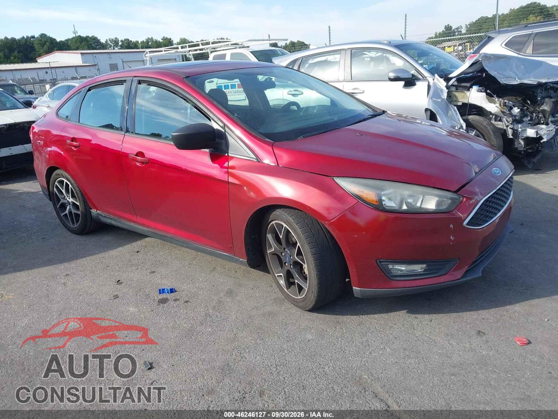 FORD FOCUS 2017 - 1FADP3H23HL337217
