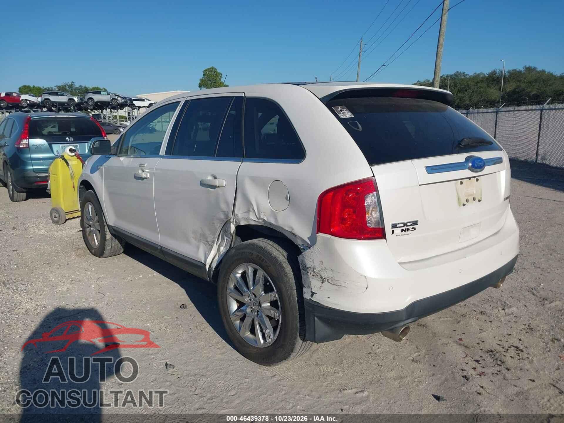 FORD EDGE 2012 - 2FMDK3KC6CBA67186