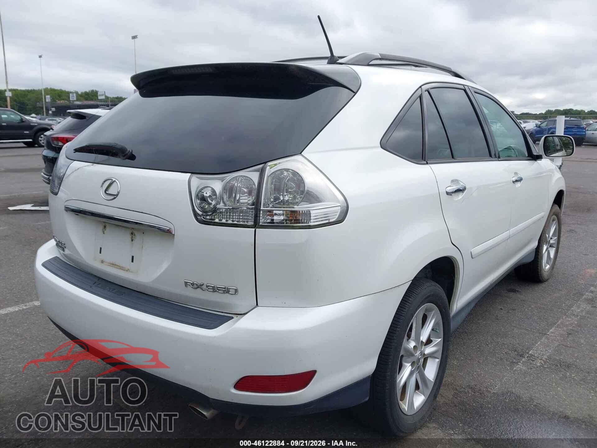 LEXUS RX 350 2009 - 2T2HK31U09C110528