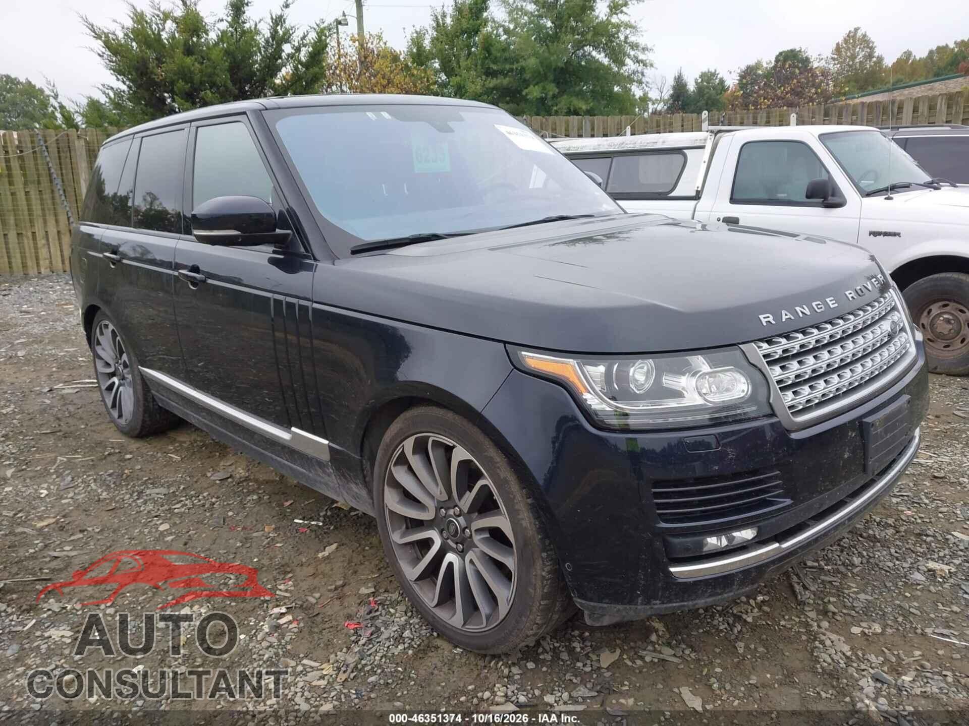 LAND ROVER RANGE ROVER 2016 - SALGS2EF8GA257003