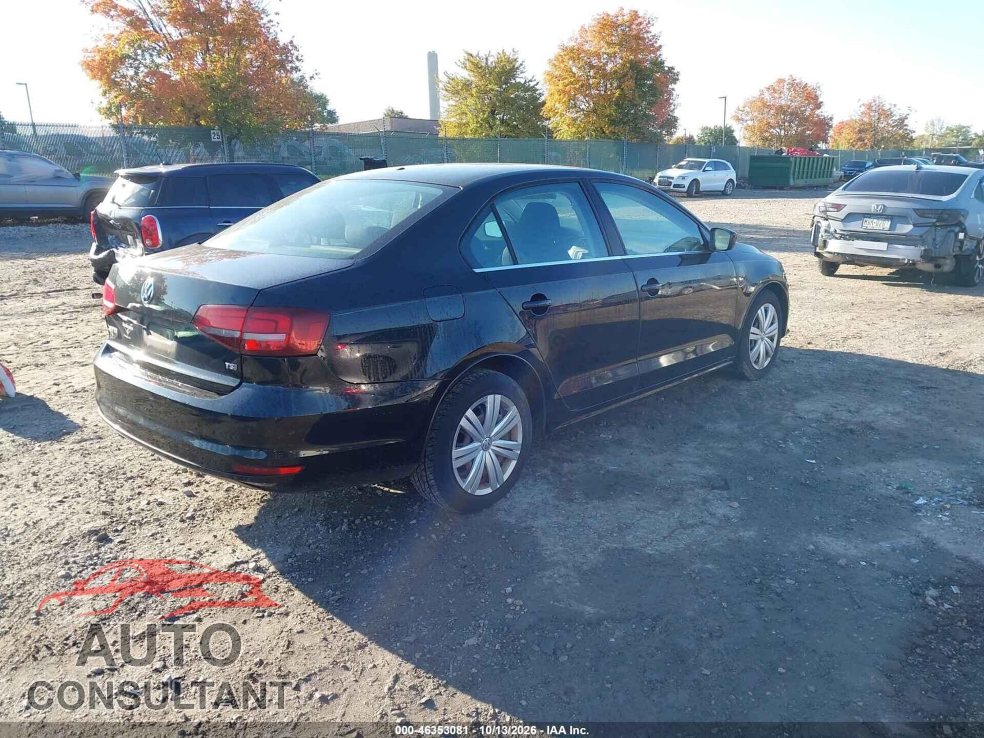 VOLKSWAGEN JETTA 2017 - 3VW2B7AJ1HM263980