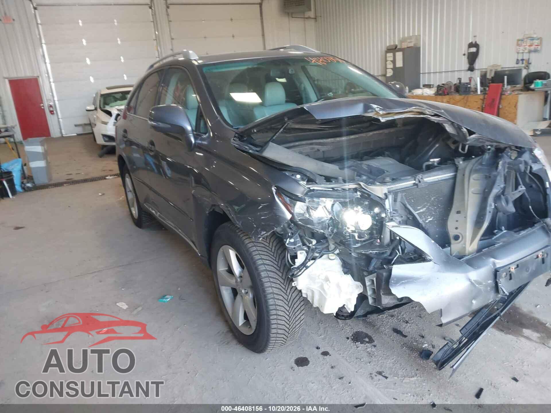 LEXUS RX 350 2012 - 2T2BK1BAXCC122983