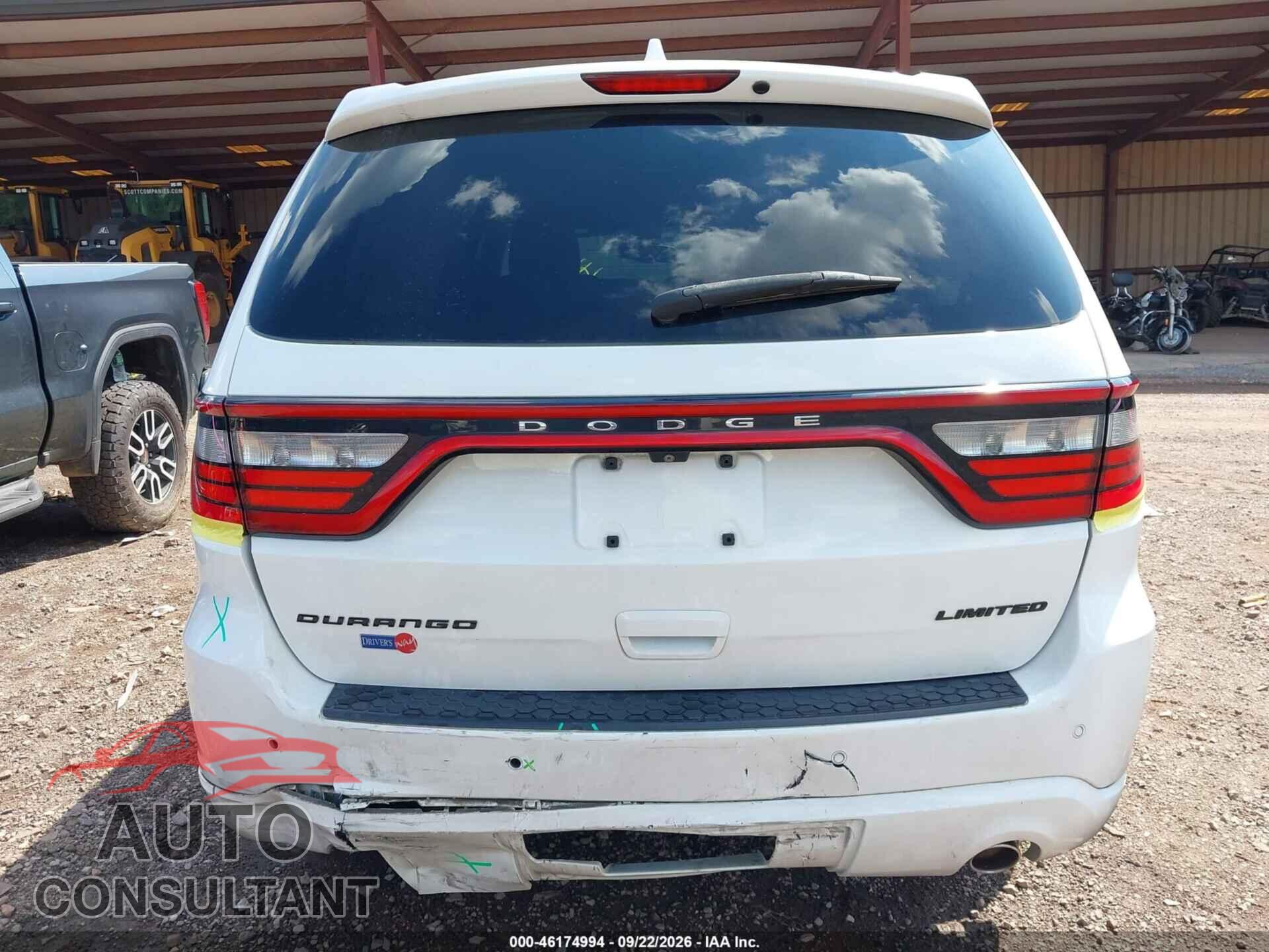 DODGE DURANGO 2015 - 1C4RDHDG0FC147024