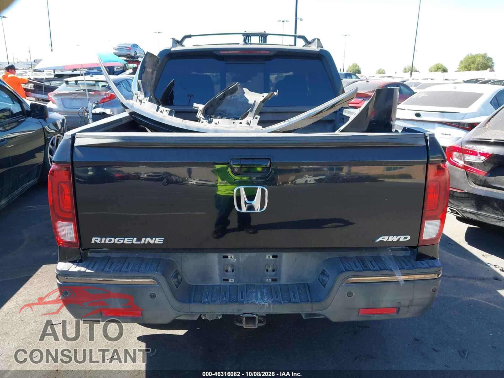 HONDA RIDGELINE 2017 - 5FPYK3F87HB008712