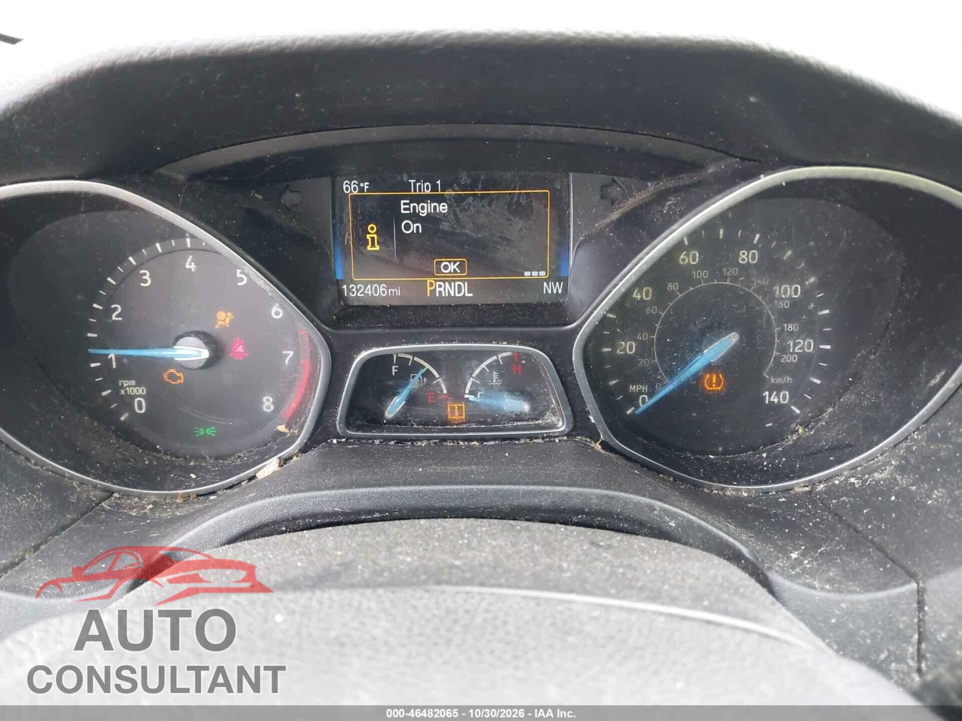 FORD FOCUS 2016 - 1FADP3F25GL377767