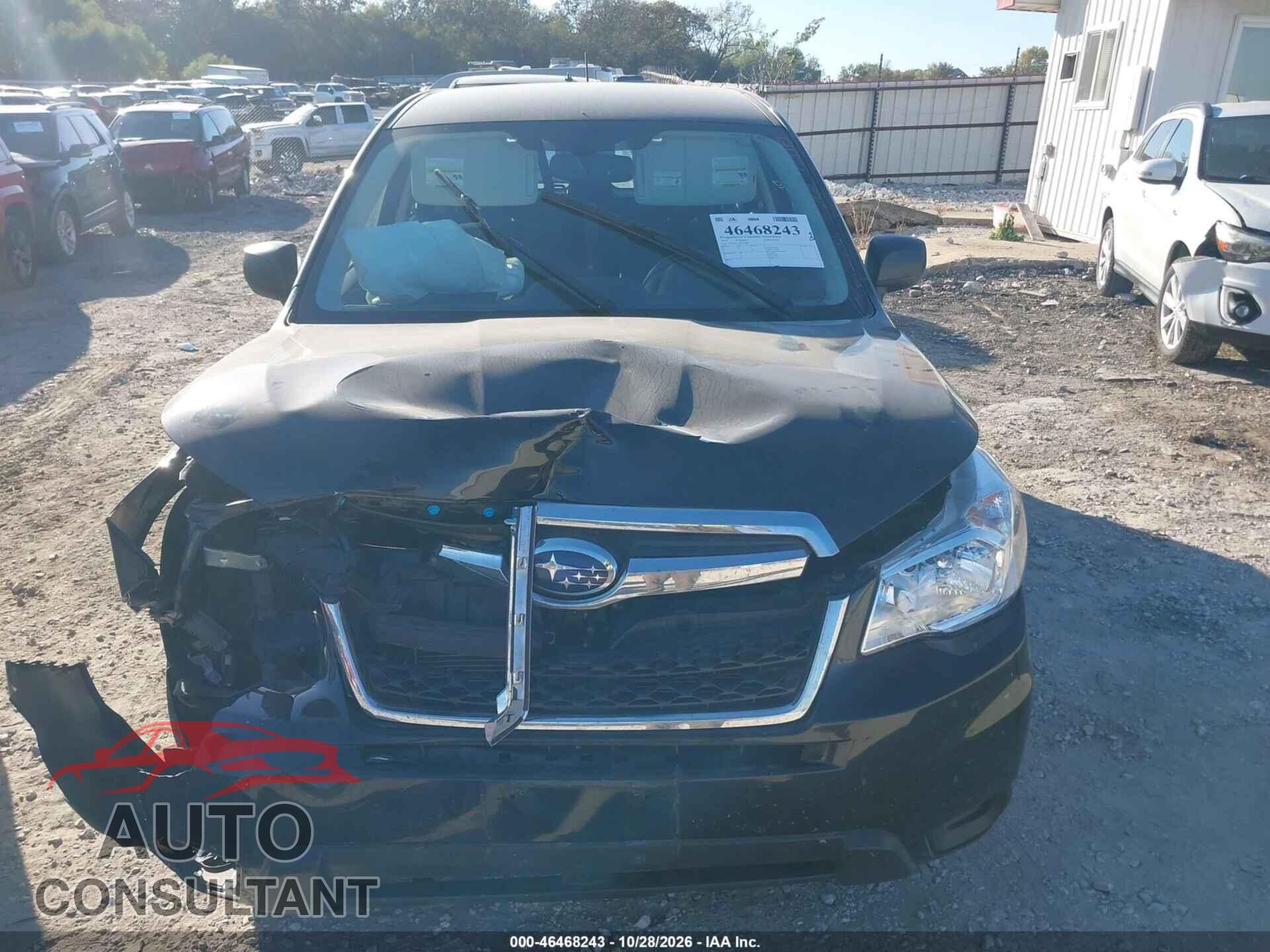 SUBARU FORESTER 2014 - JF2SJAAC0EH453016