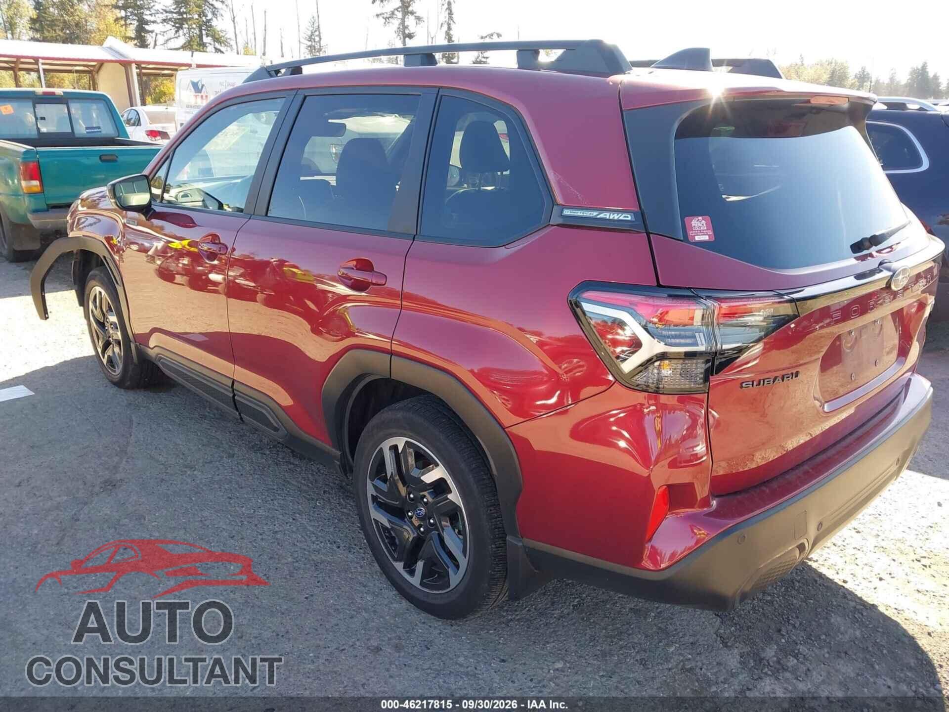 SUBARU FORESTER 2025 - JF2SLSRD6SH424760