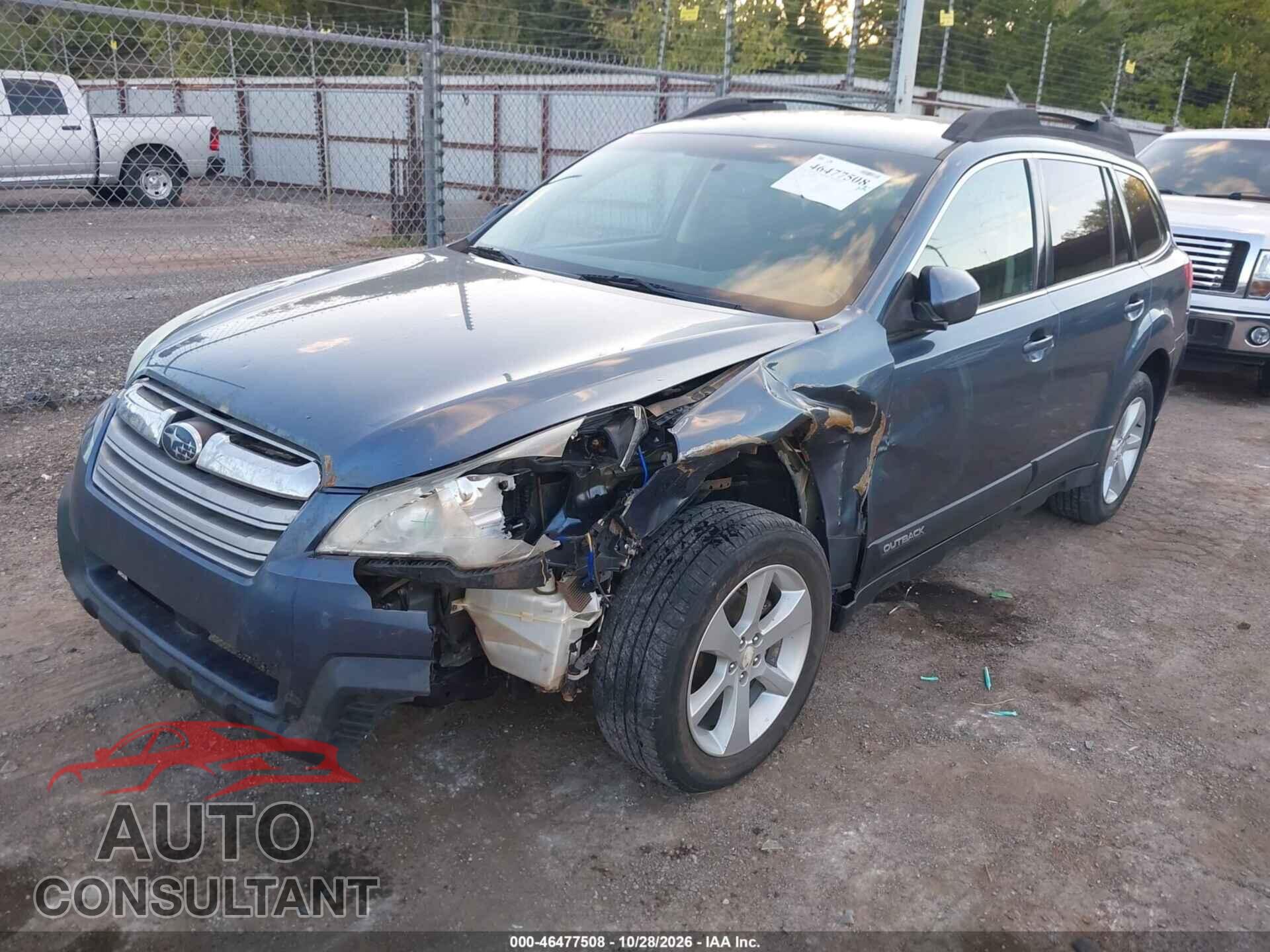 SUBARU OUTBACK 2013 - 4S4BRCCC3D3313372