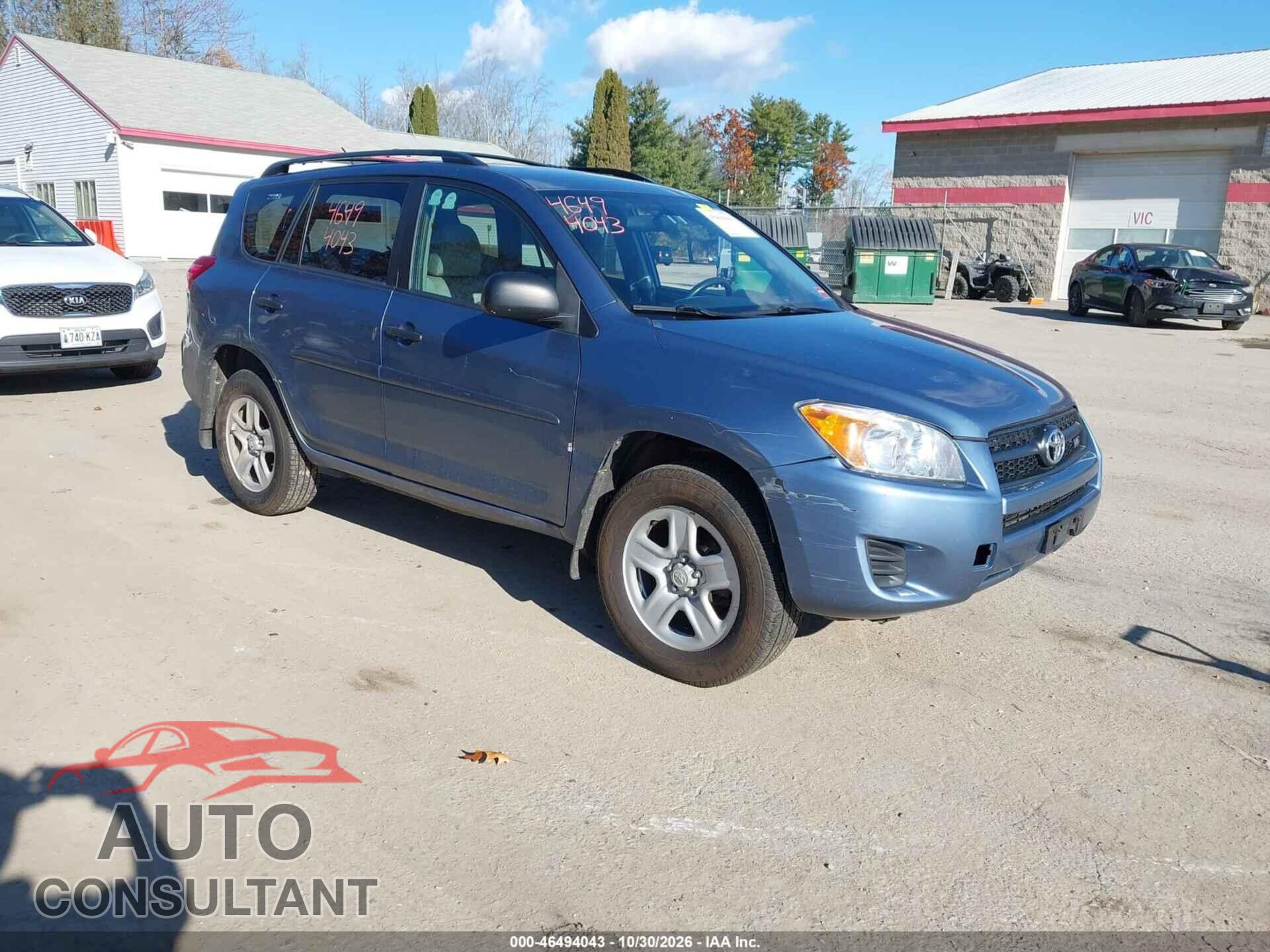 TOYOTA RAV4 2011 - 2T3BK4DV7BW044852
