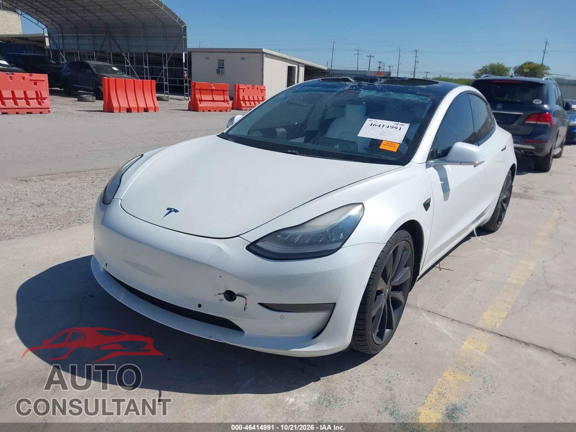 TESLA MODEL 3 2020 - 5YJ3E1EC2LF624878