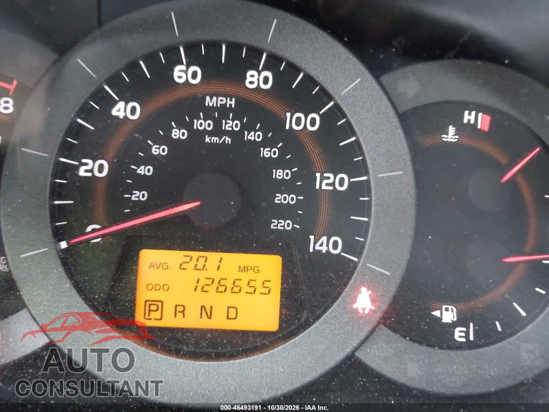 TOYOTA RAV4 2010 - JTMYF4DV2A5018664