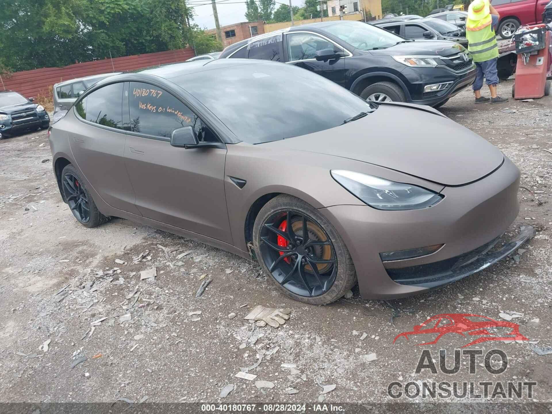 TESLA MODEL 3 2023 - 5YJ3E1EC7PF412922