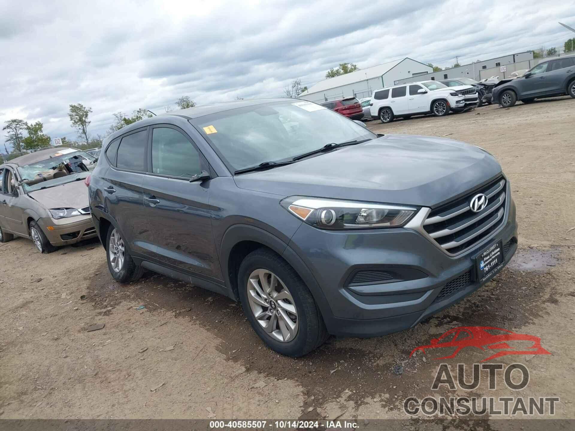 HYUNDAI TUCSON 2018 - KM8J23A45JU645749