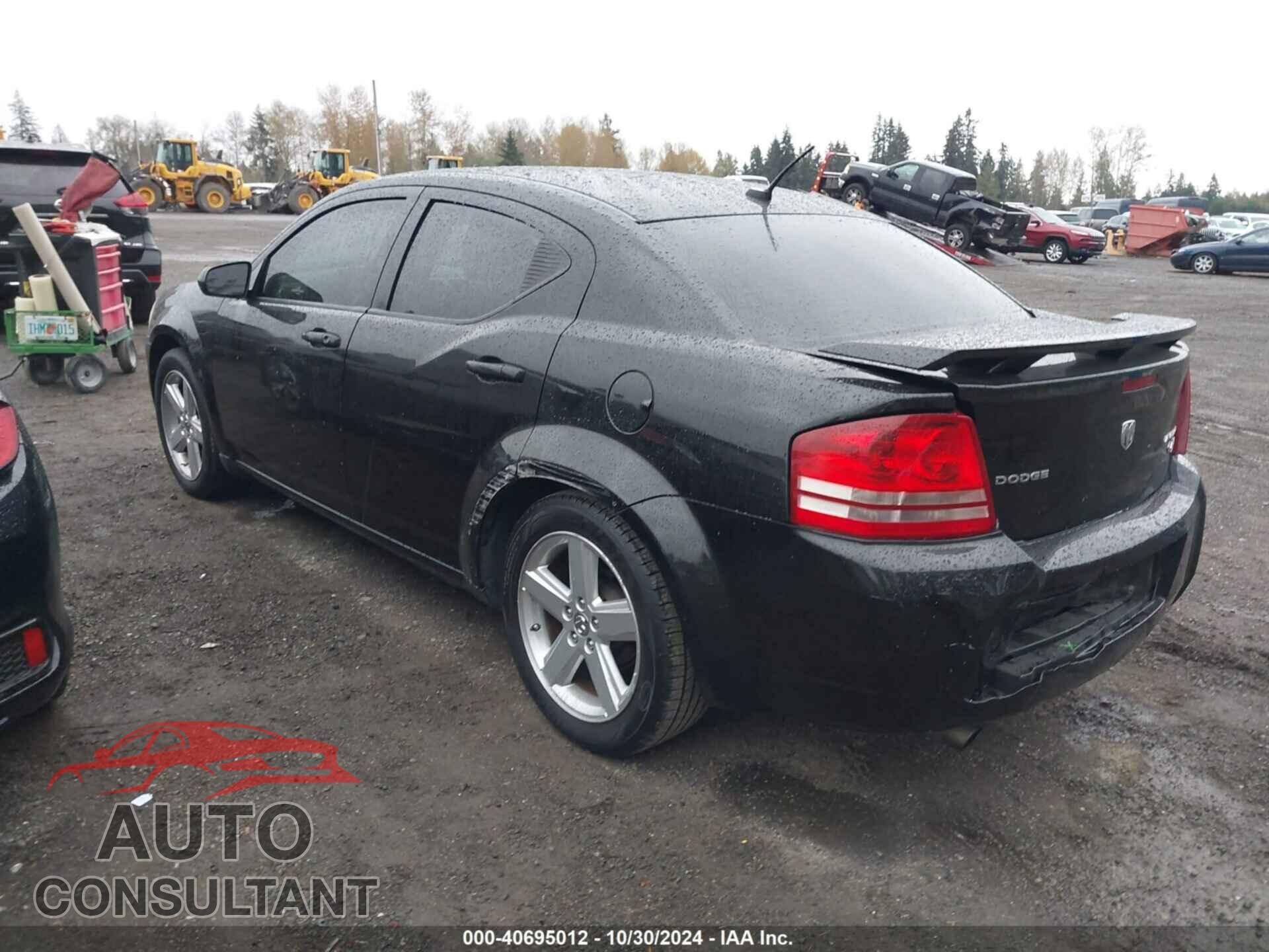 DODGE AVENGER 2010 - 1B3CC5FVXAN218733