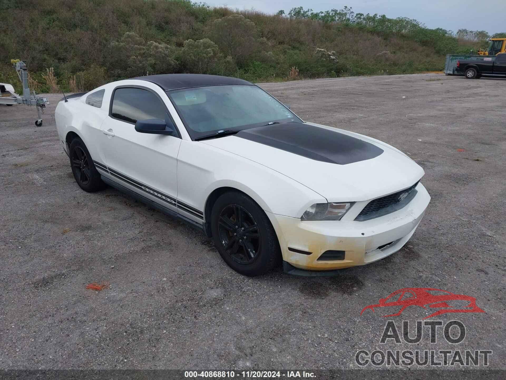 FORD MUSTANG 2010 - 1ZVBP8AN2A5131333