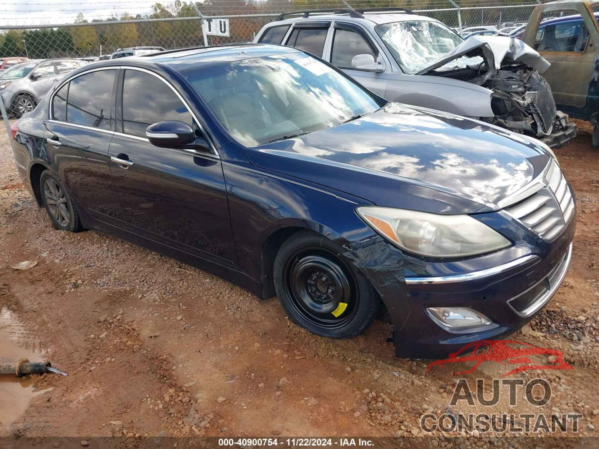 HYUNDAI GENESIS 2012 - KMHGC4DD6CU204353