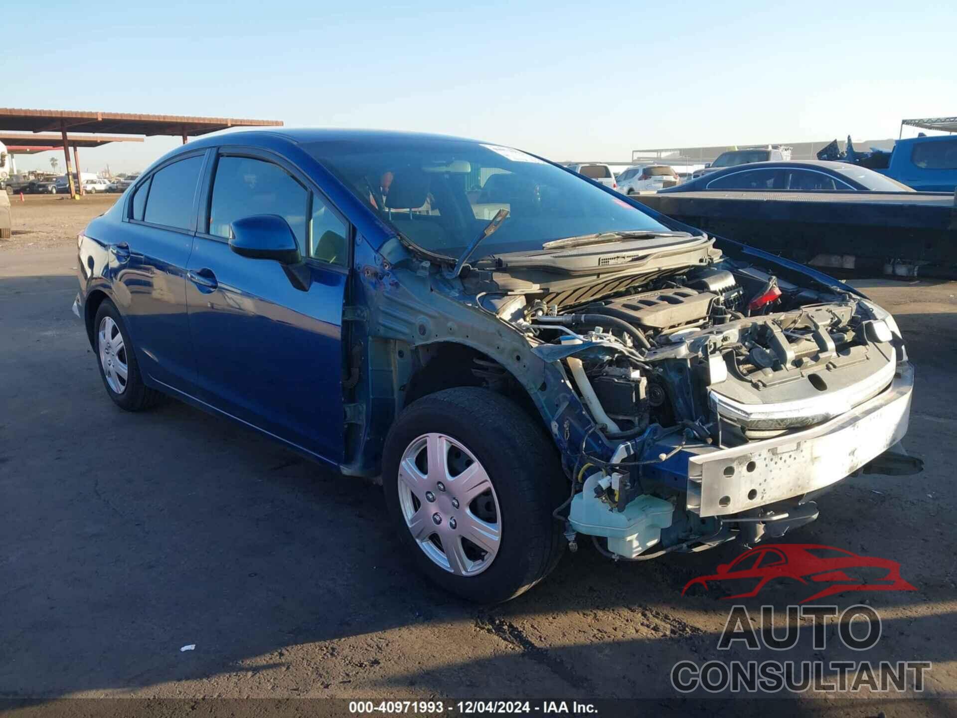 HONDA CIVIC 2012 - 2HGFB2F59CH510187