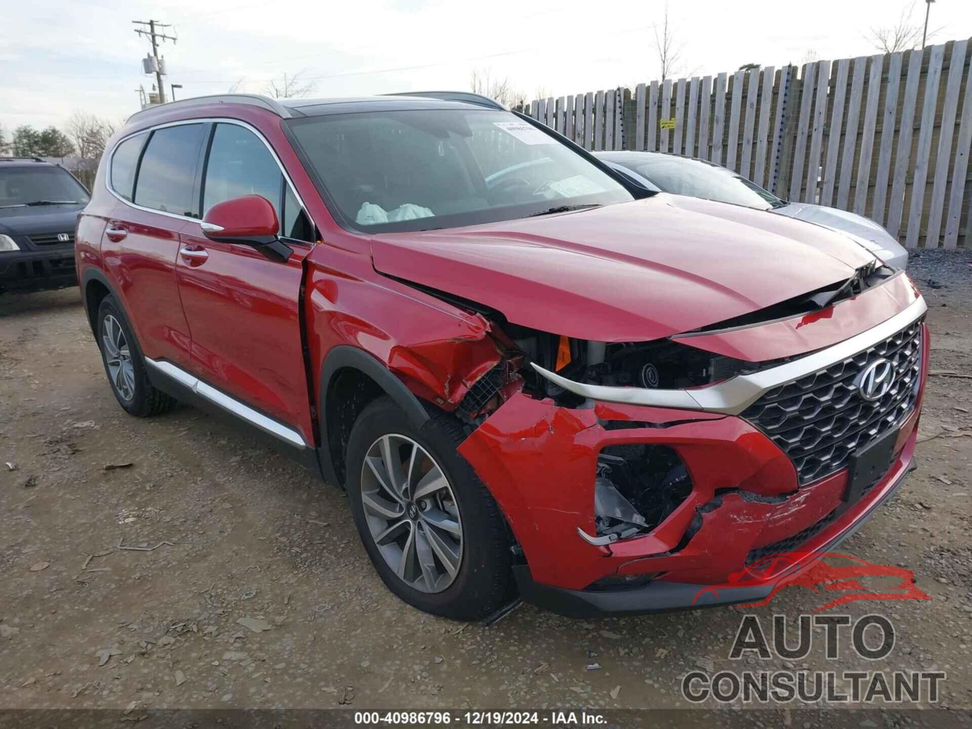 HYUNDAI SANTA FE 2019 - 5NMS5CAD5KH054135